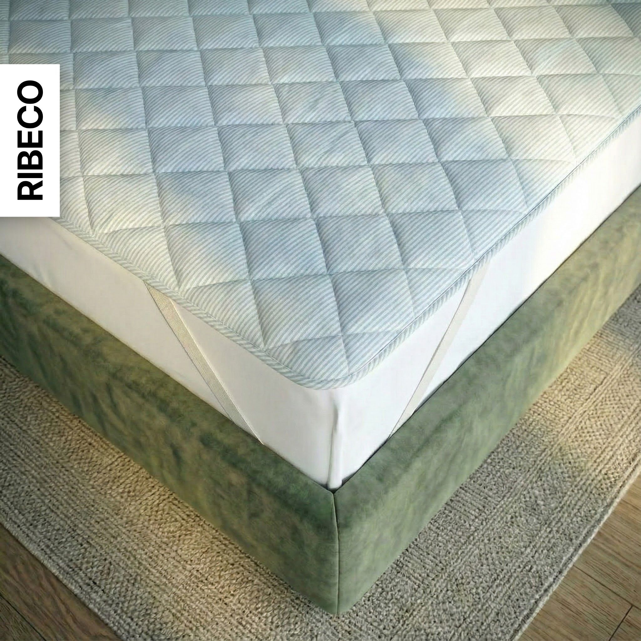 RIBECO Matratzenauflage »Top Cool, Auflage 90x200 cm, 120x200 cm, 180x200 cm, wendbar« Matratzenschoner, mit über 1.300 positiven Kundenbewertungen!