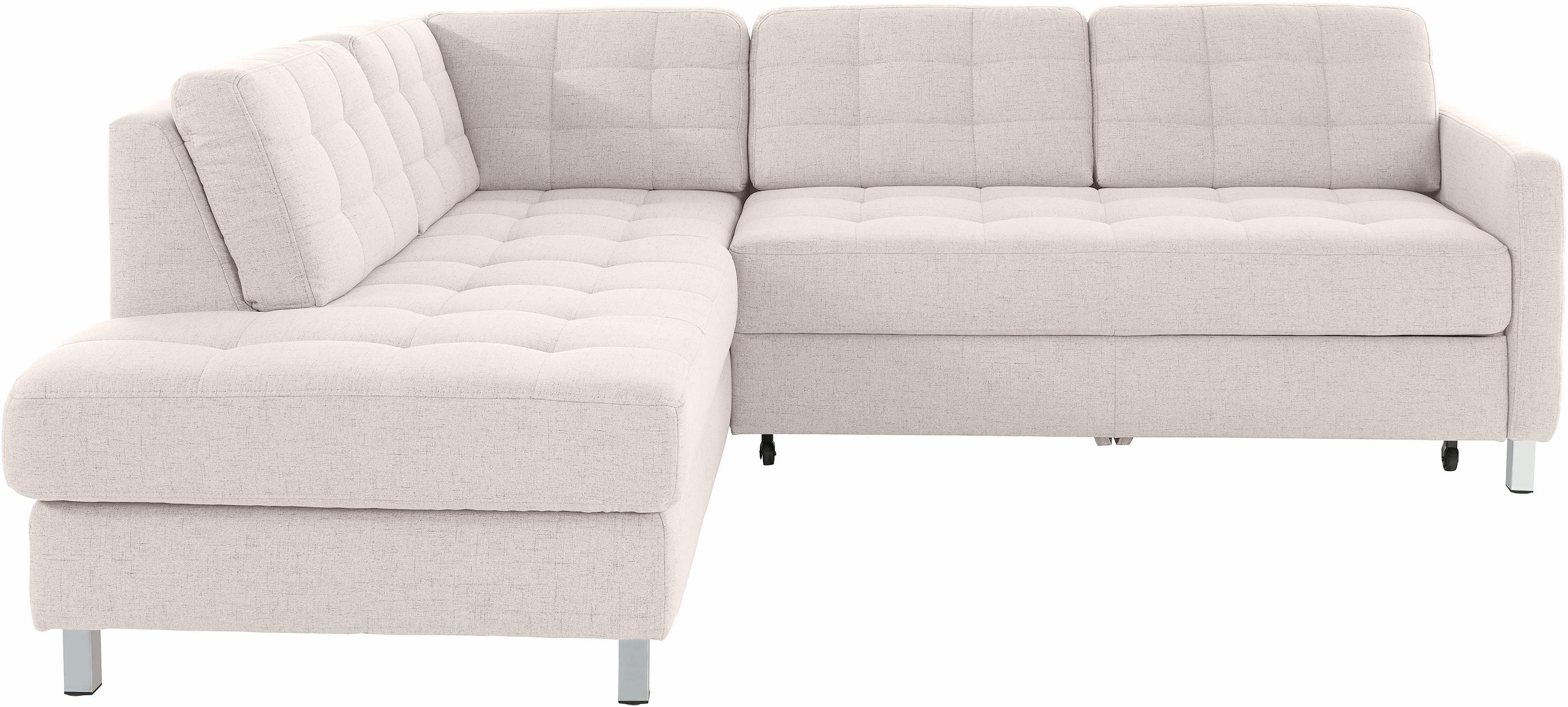 sit&more Ecksofa »Picasso L-Form«, wahlweise mit Bettfunktion und Bettkasten