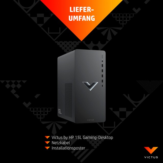 HP Gaming-PC »Victus TG02-1212ng« ➥ 3 Jahre XXL Garantie | UNIVERSAL