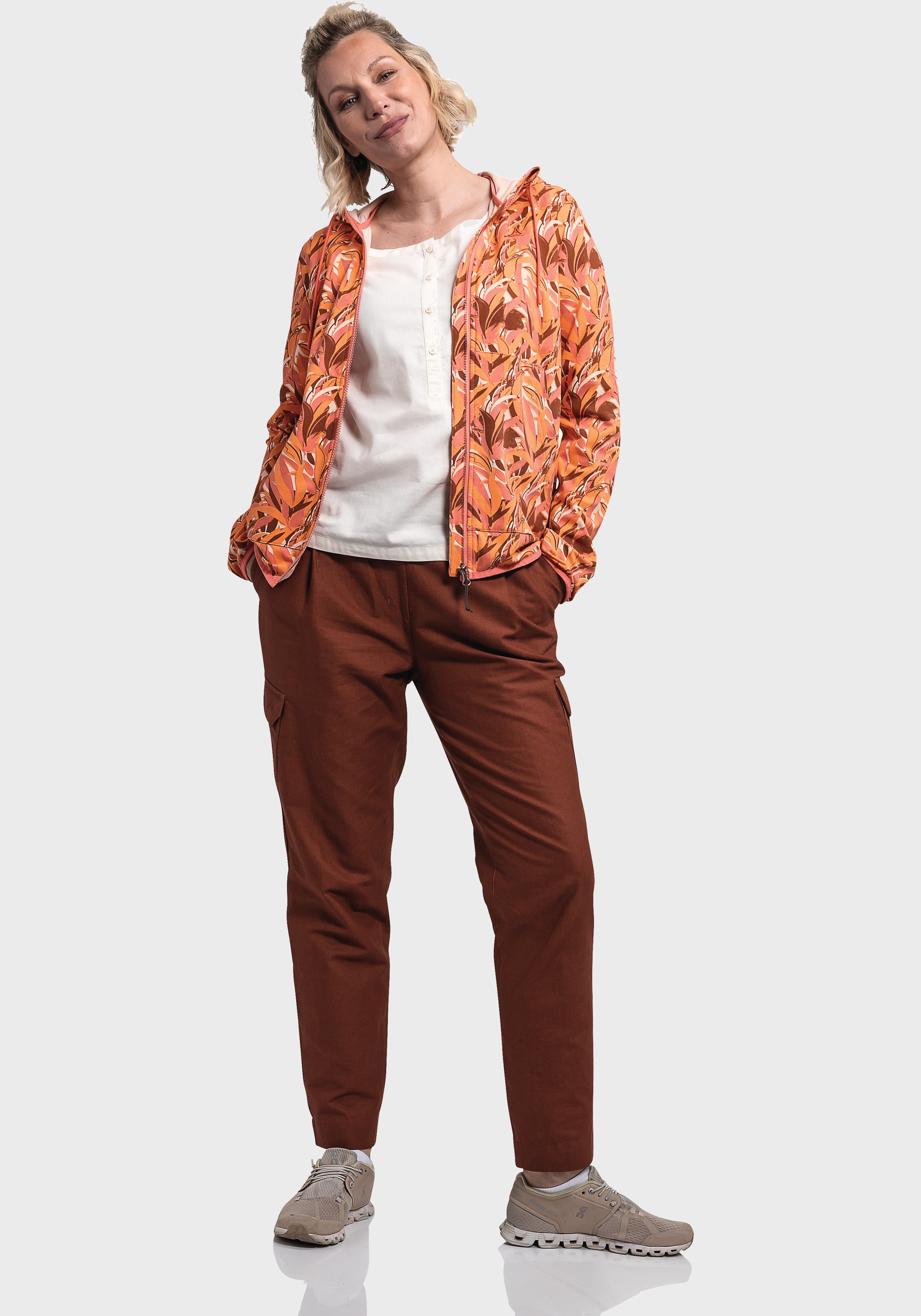 Schöffel Fleecejacke »Fleece Hoody Lugano L«, mit Kapuze