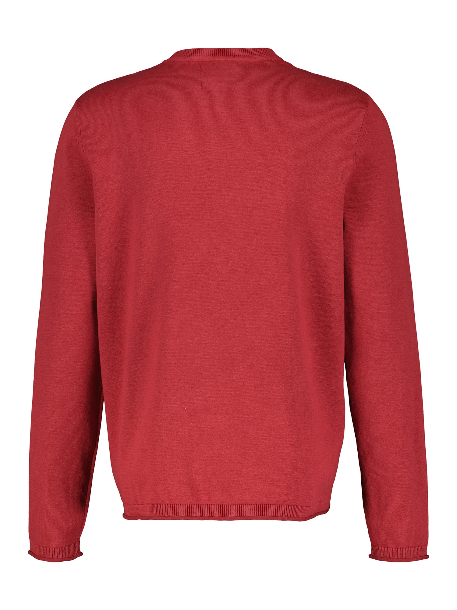 LERROS Strickpullover »LERROS Rundhalspullover, Flachstrick«