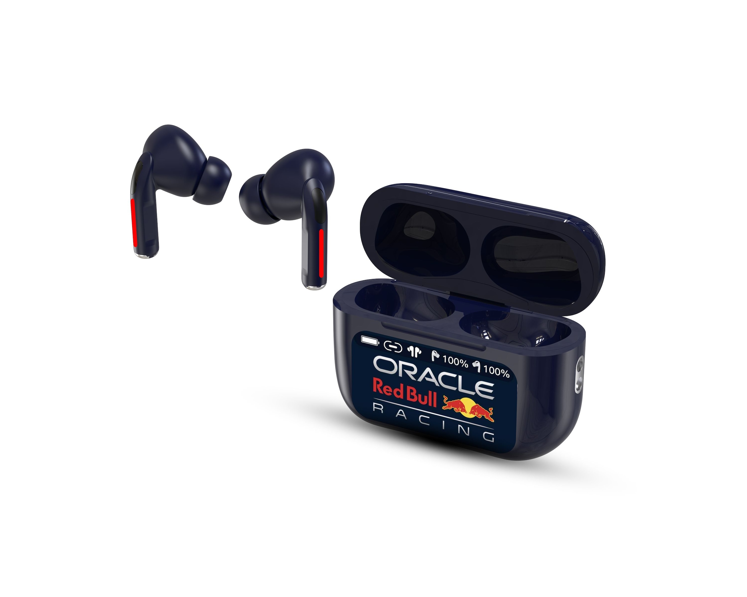 Red Bull Racing wireless In-Ear-Kopfhörer »EB 110« Active Noise Cancelling (ANC) | Echo Noise Cancellation (ENC) ANC, ENC