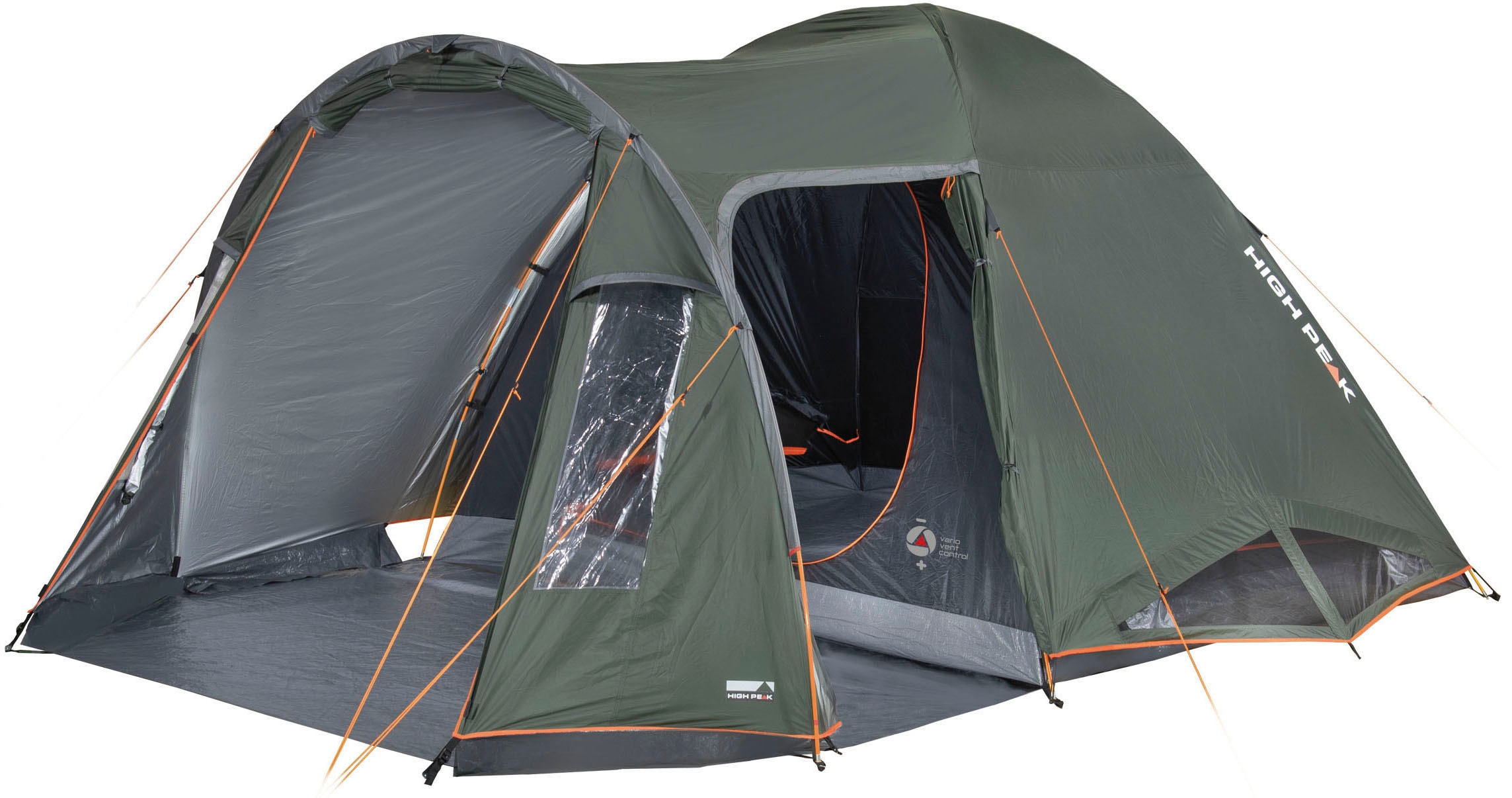 High Peak Kuppelzelt "Zelt Tessin 5.1" 5 Personen