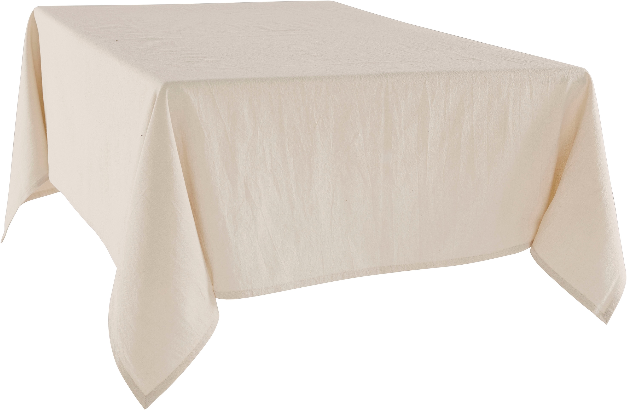 LeGer Home by Lena Gercke Tischdecke "Liaa" Blickdicht & glatt, Pflegeleicht, aus Baumwolle und Leinen