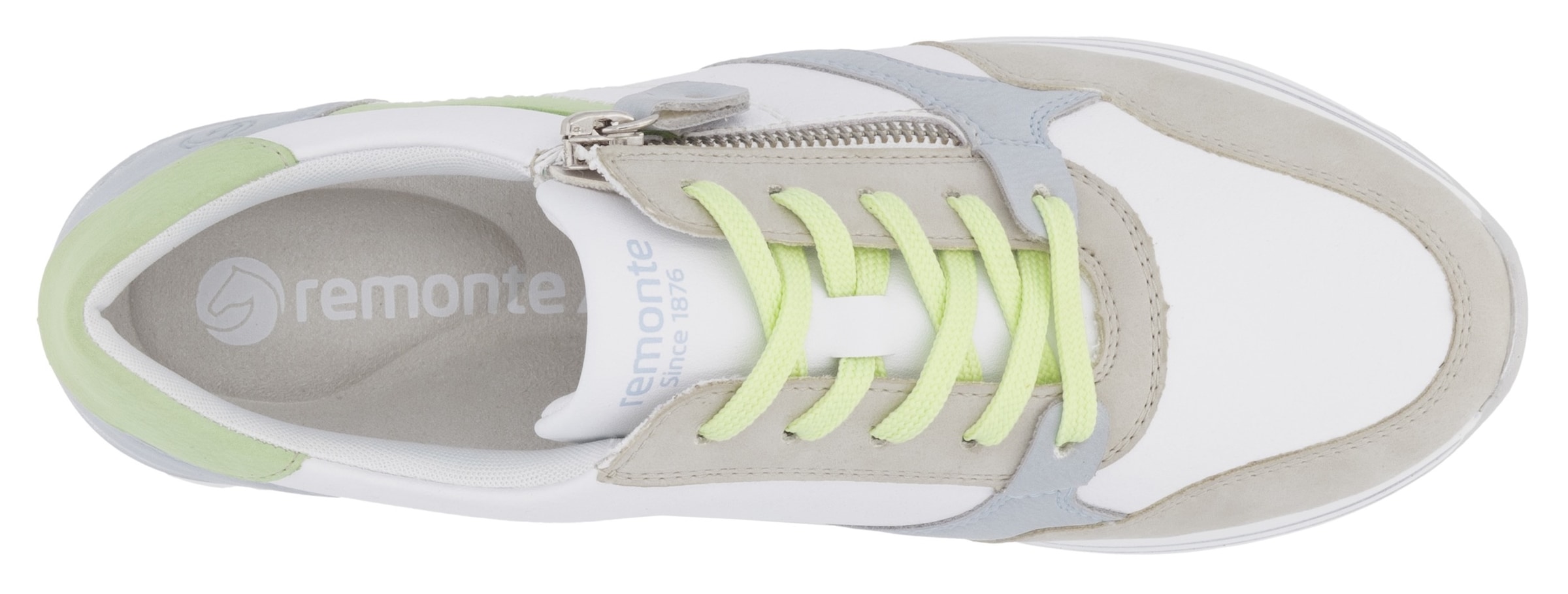 Remonte Plateausneaker, Freizeitschuh, Halbschuh, Schnürschuh mit loser Soft-Einlage