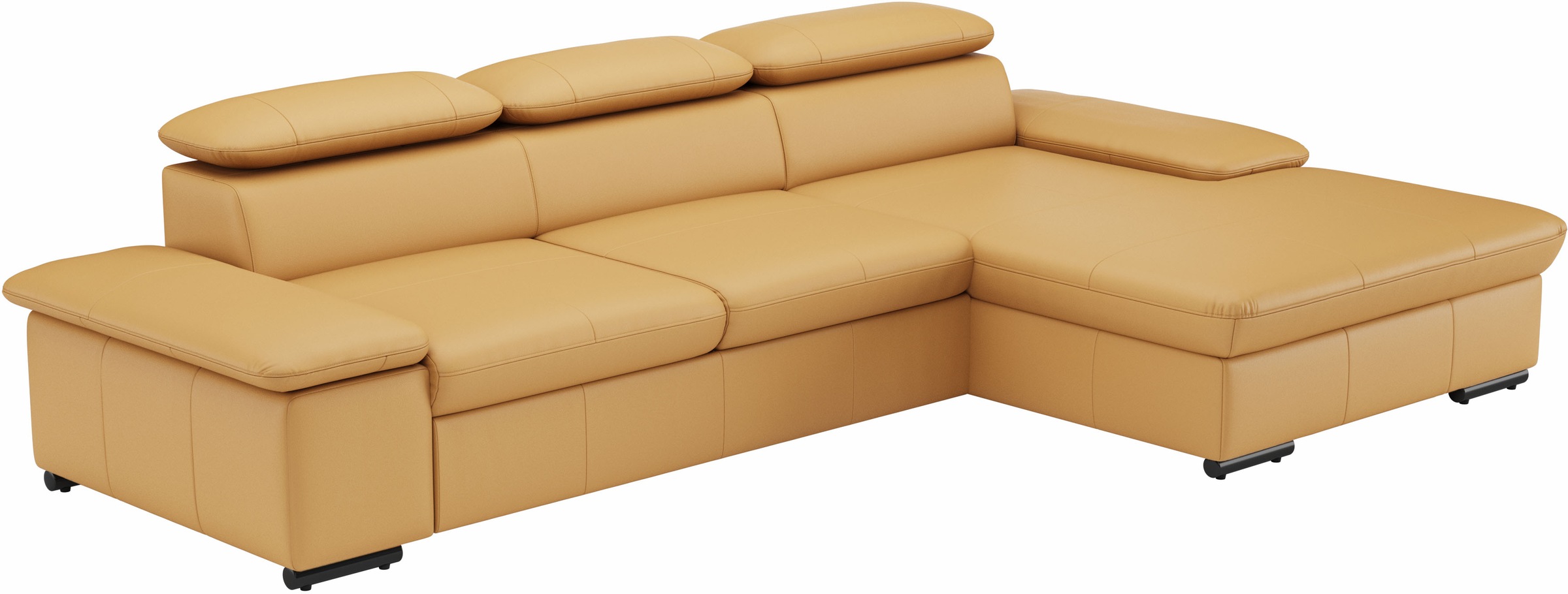 sit&more Ecksofa »Alcudia L-Form«, wahlweise mit Bettfunktion