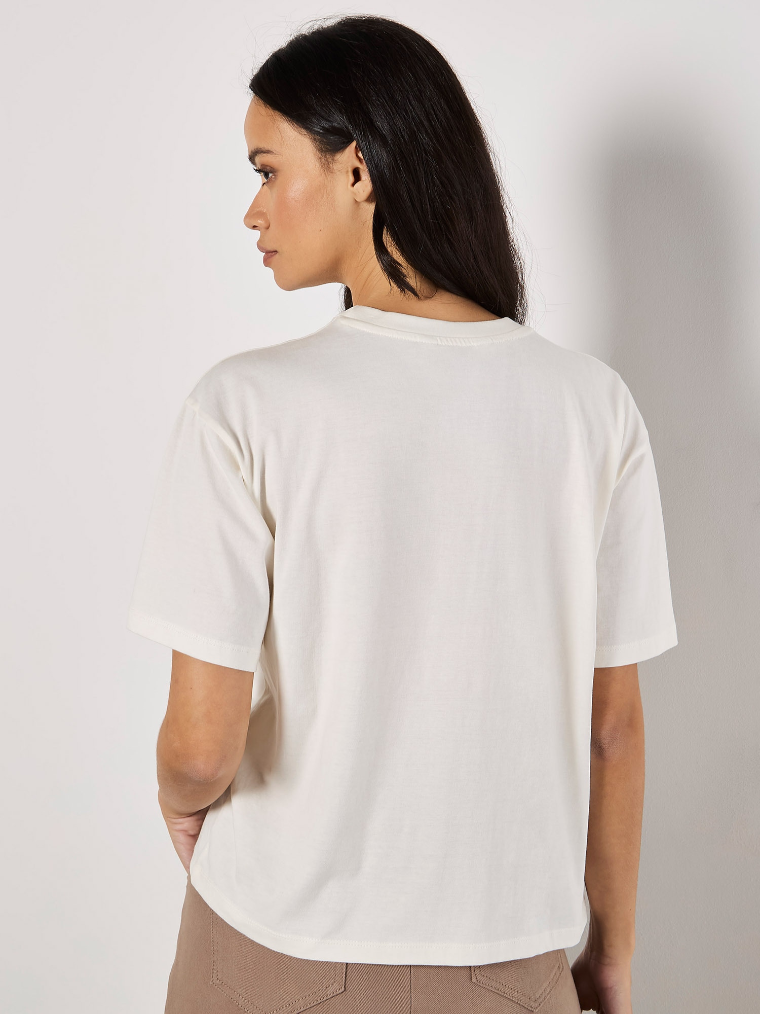 Apricot Blusenshirt »Kurzshirt«