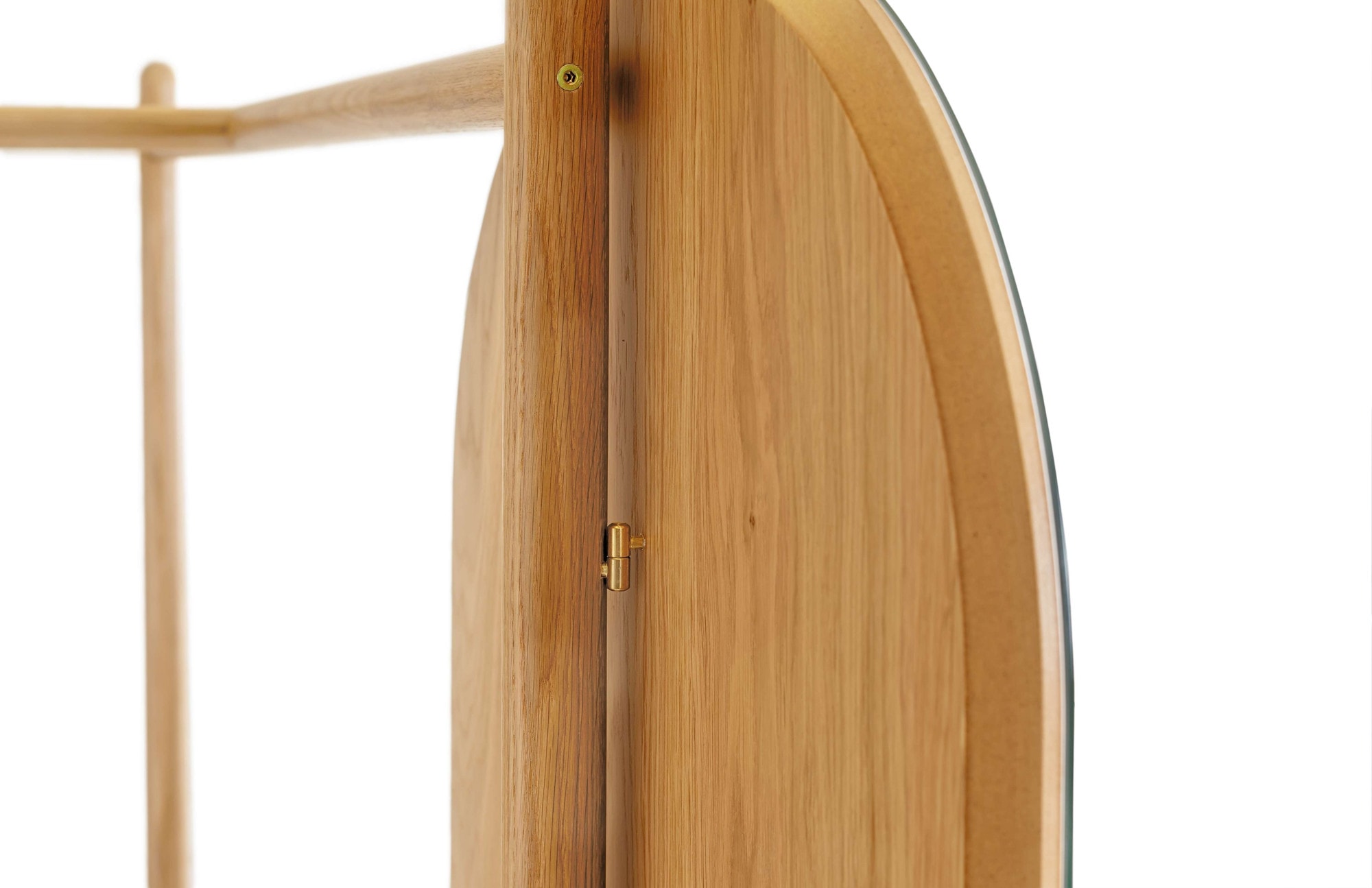 Woodman Garderobenständer »Tripod« Breite 149 cm, FSC®, teilmassiv, mit Spiegel