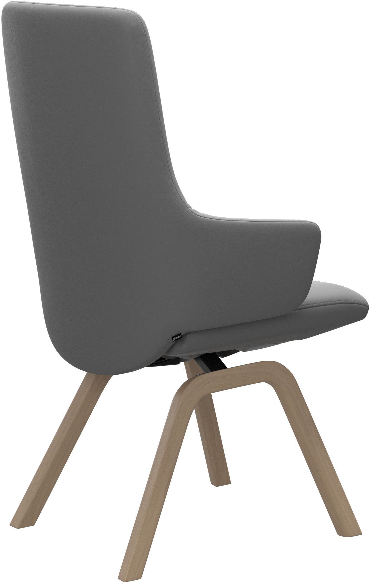 Stressless® Polsterstuhl »Laurel«, Leder BATICK, High Back mit Armlehne, Größe L, schräggestellte Beine in Walnuss