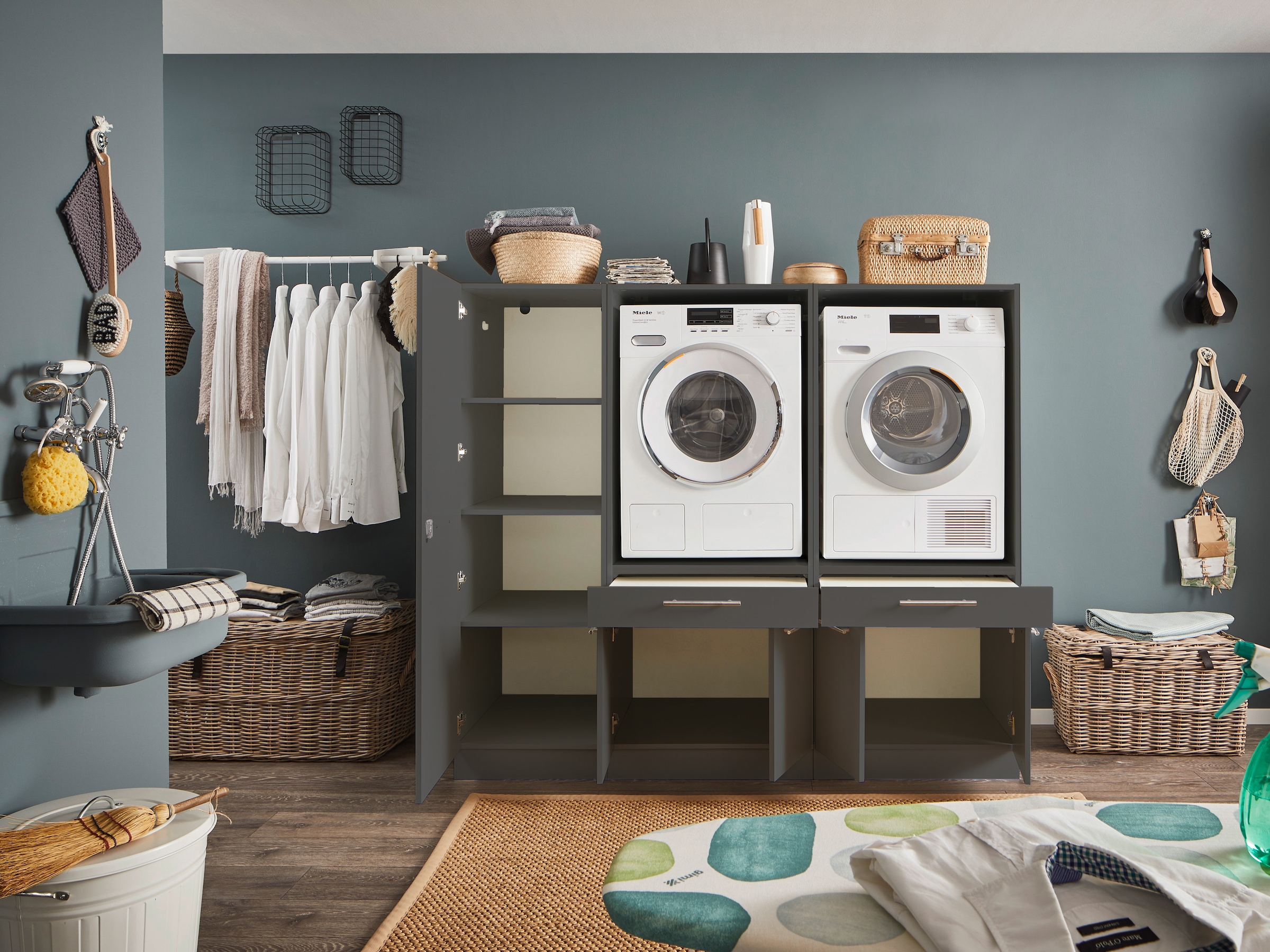 Laundreezy Mehrzweckschrank-Set »LAUNDREEZY LDSK12«