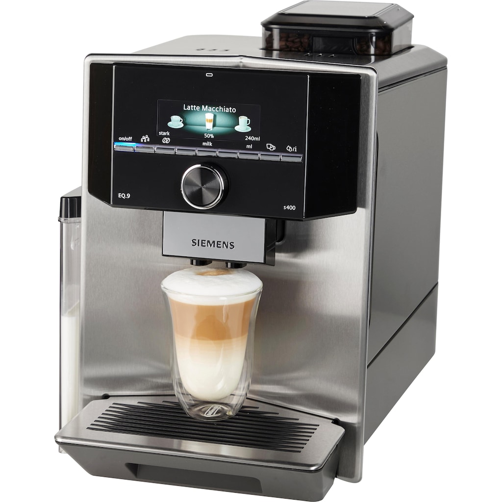 SIEMENS Kaffeevollautomat »EQ.9 s400 TI924501DE«