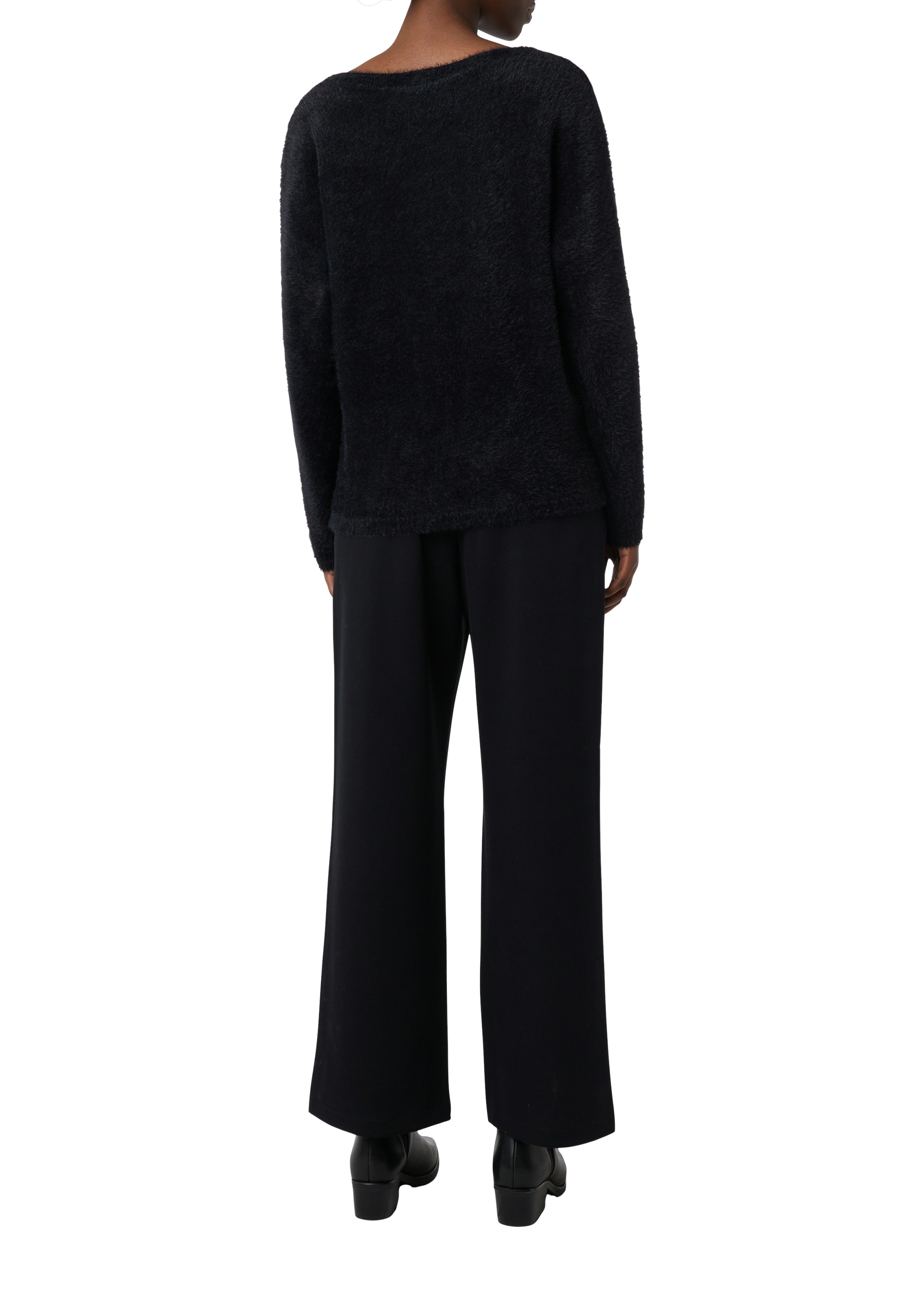 Comma Strickpullover mit extra weichem Plüsch