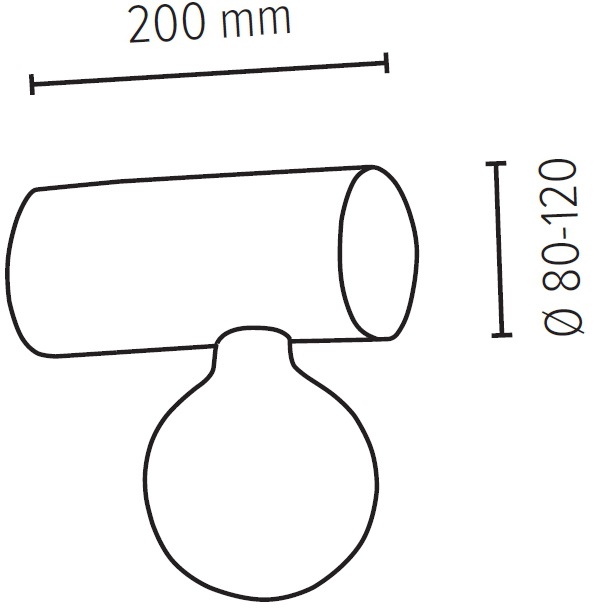 Garantie Kiefernholz online massivem 1 | XXL aus SIMPLE«, Holzbalken 3 Wandleuchte 8-12 Ø mit kaufen Light »TRABO SPOT flammig-flammig, Jahren cm