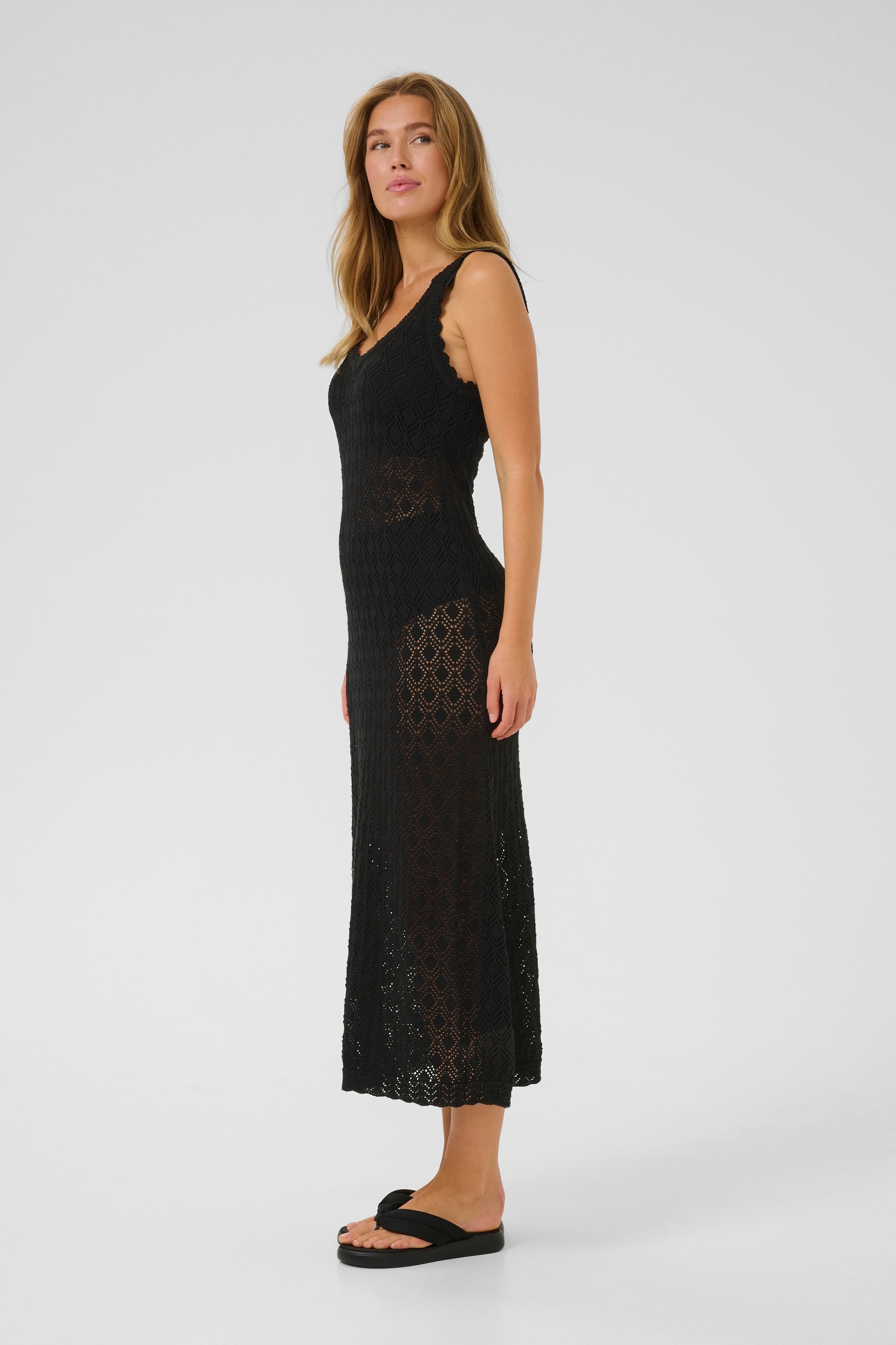 KAFFE Midikleid »Kleid KAjona«