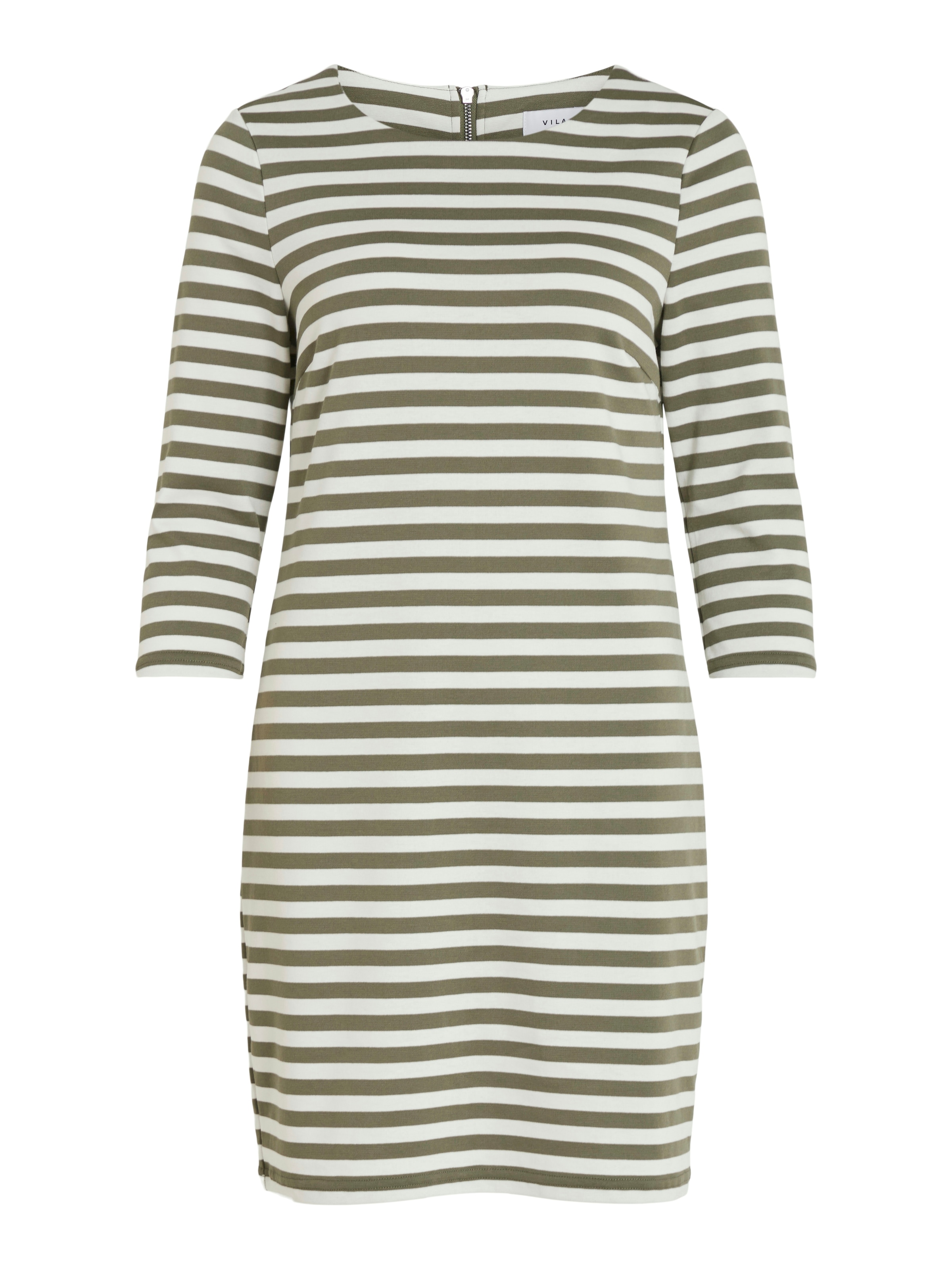 Vila Jerseykleid »VININNY 3/4 O-NECK DRESS/LC« Sommerkleid,