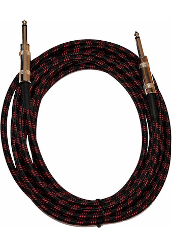 Clifton Instrumentenkabel »Kabel, 5 m«, 6,35-mm-Klinke, 5 cm, für E-Gitarre, E-Bass... kaufen