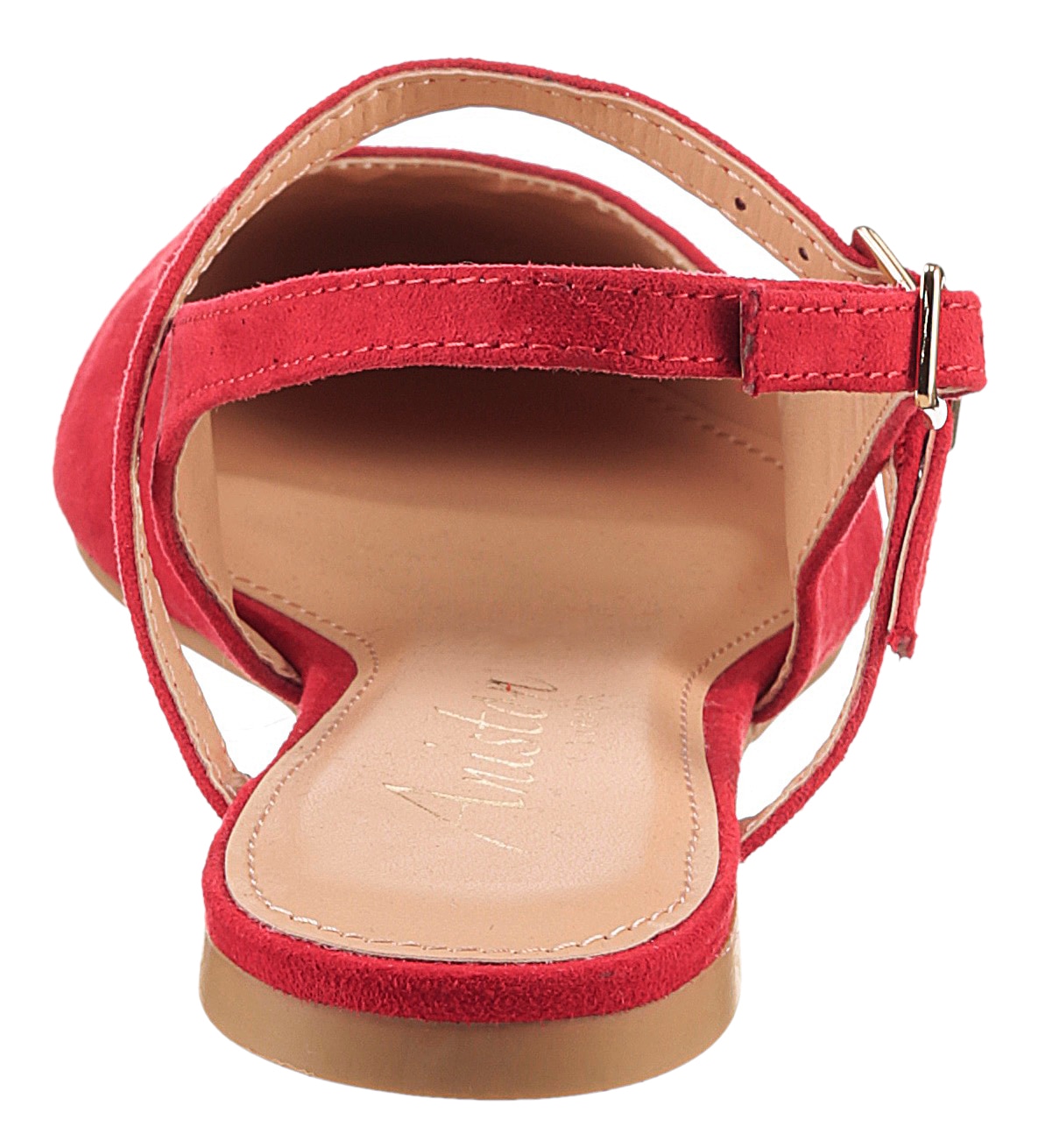 Aniston SHOES Slingpumps, Flat, Sommerschuh, Riemchensandale - neue KOLLEKTION