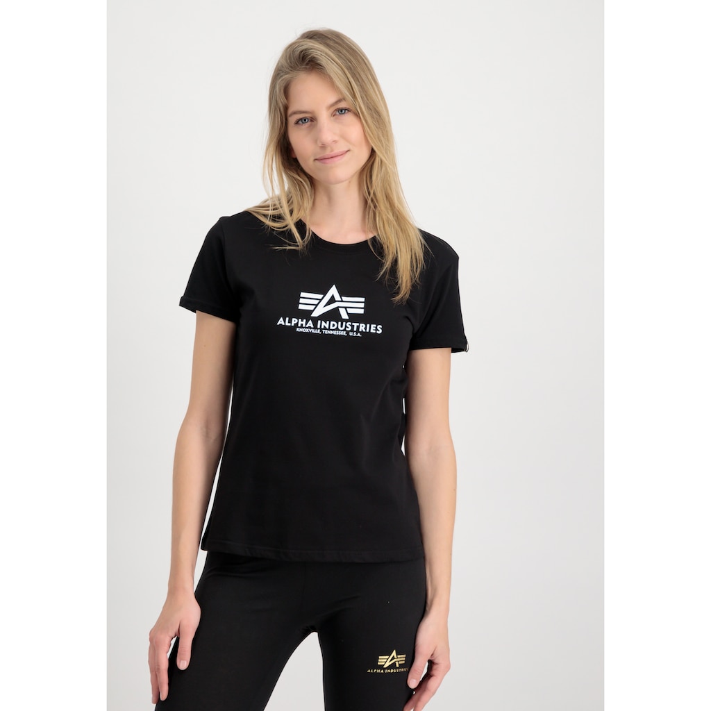 Alpha Industries T-Shirt »ALPHA INDUSTRIES Women - T-Shirts New Basic T Wmn«