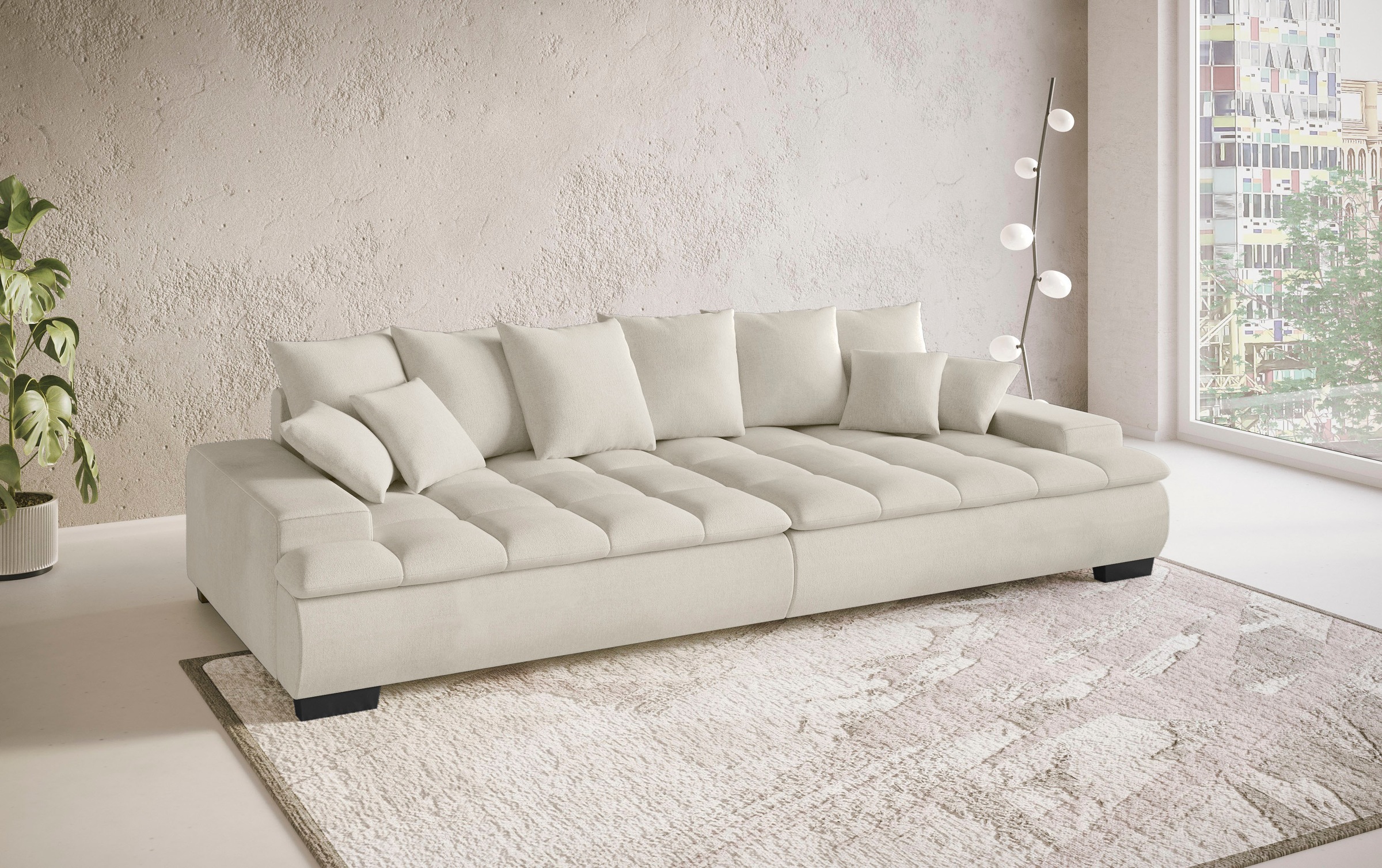 Mr. Couch Big-Sofa »Haiti II«, mit Kaltschaumpolsterung, bis 140 kg belastbar