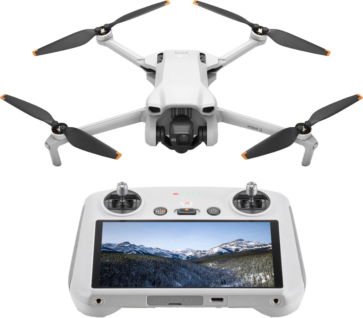 DJI Drohne »Mini 3 Fly More Combo & DJI RC«