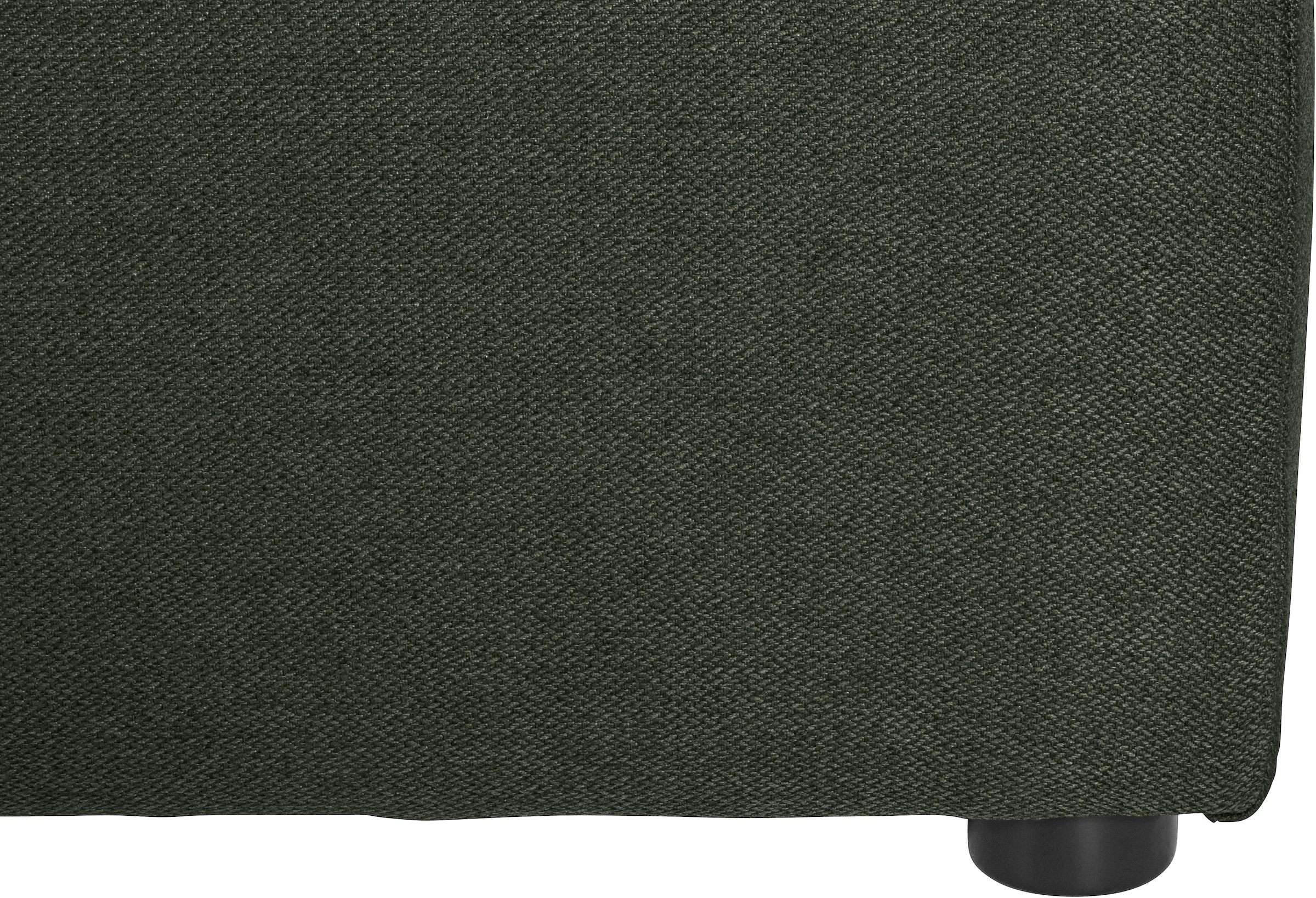 DOMO collection Ecksofa »Topper, elegant und zeitlos, kompaktes Stellmaß 245/155cm, L-Form« mit Recamiere, wahlweise mit Schlaffunktion