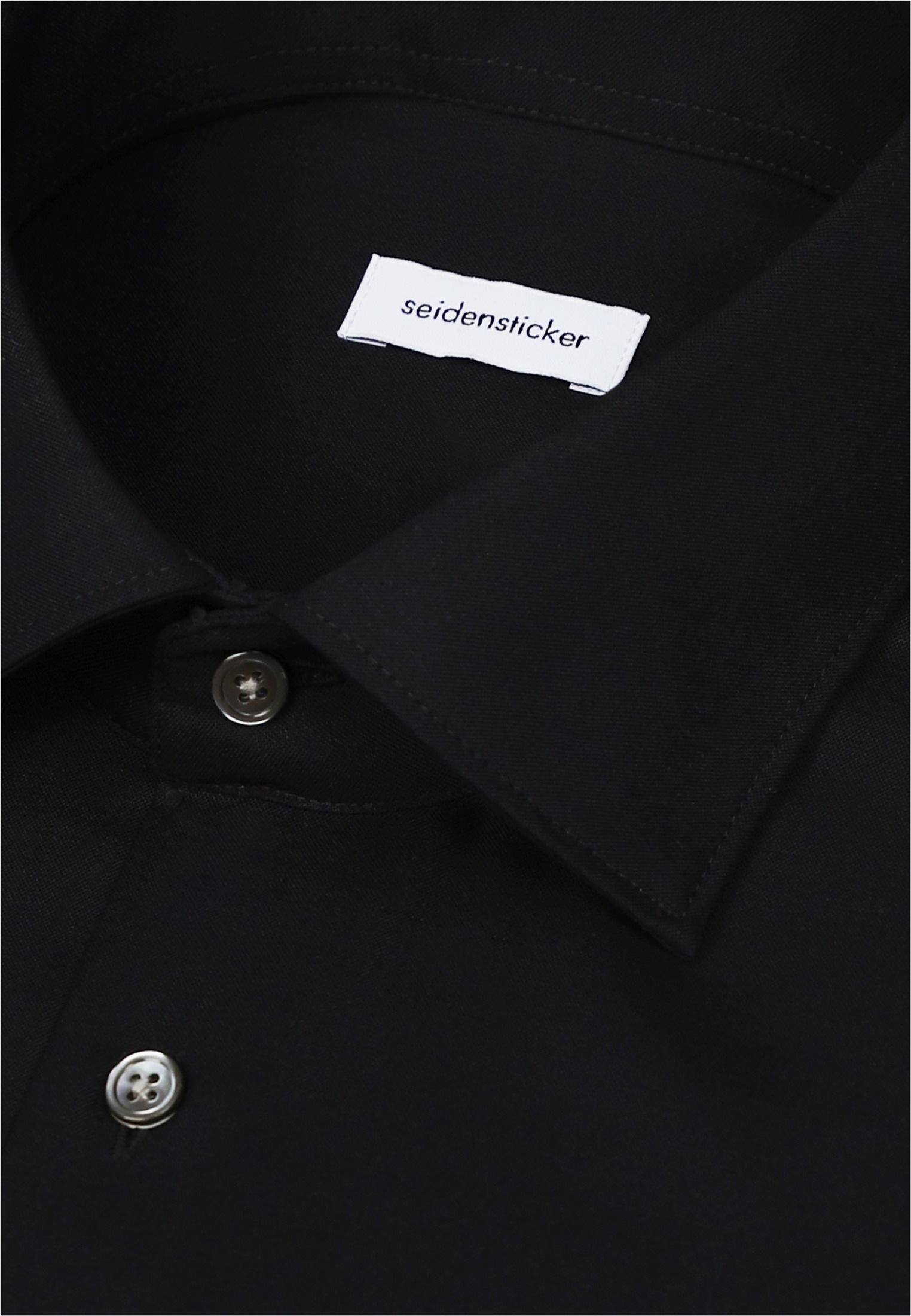 seidensticker Businesshemd »Schwarze Rose« Regular 1/1 Kentkragen Uni