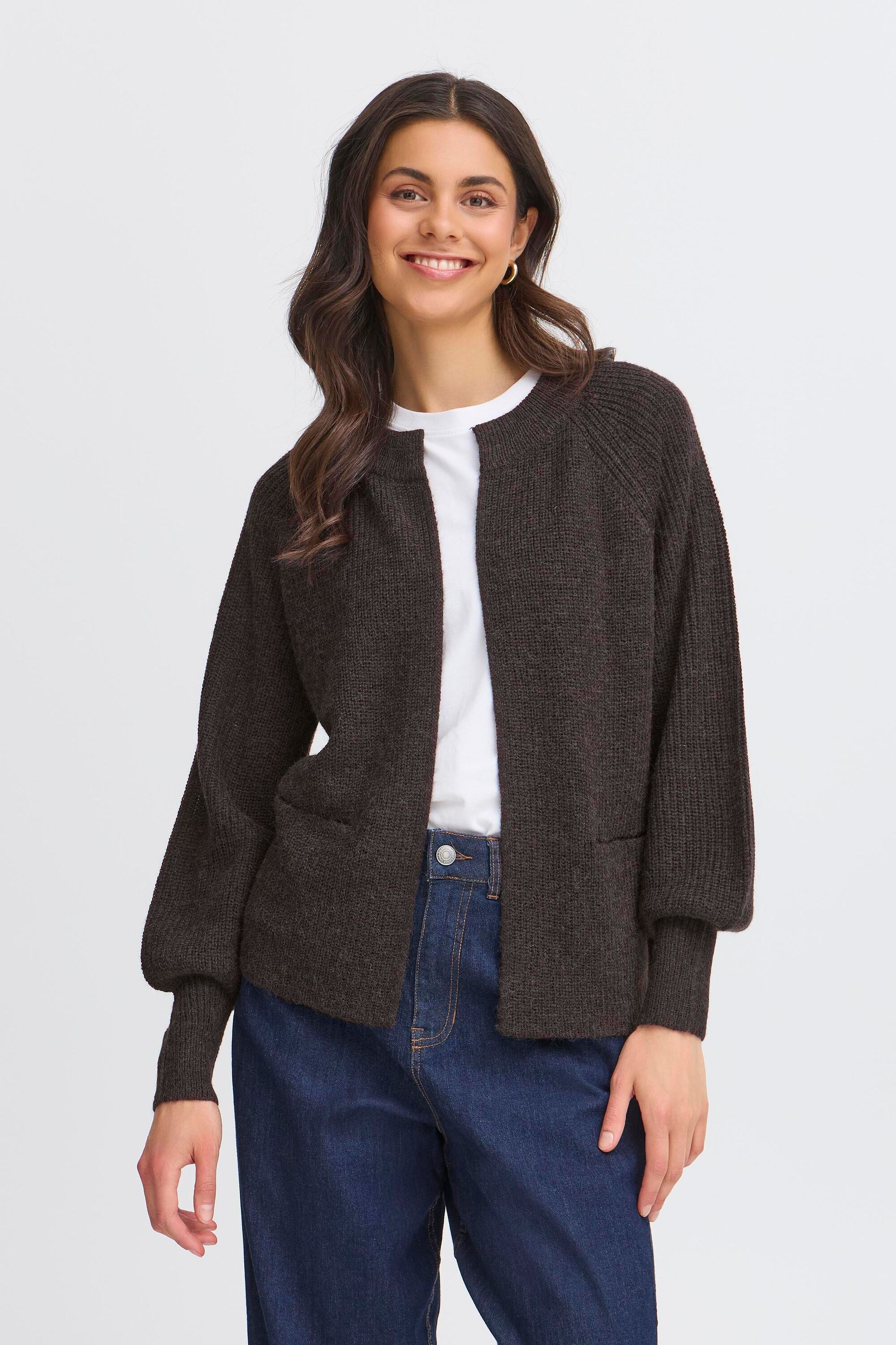 fransa Strickjacke »Strickjacke FRERETTA«