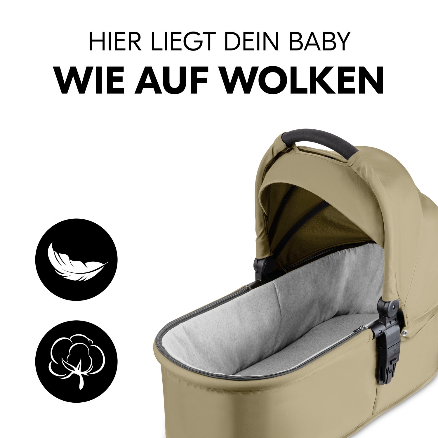 Hauck Kinder-Buggy »Shop N Care Trio Set«, inkl. Babyschale, Babywanne und Adapter