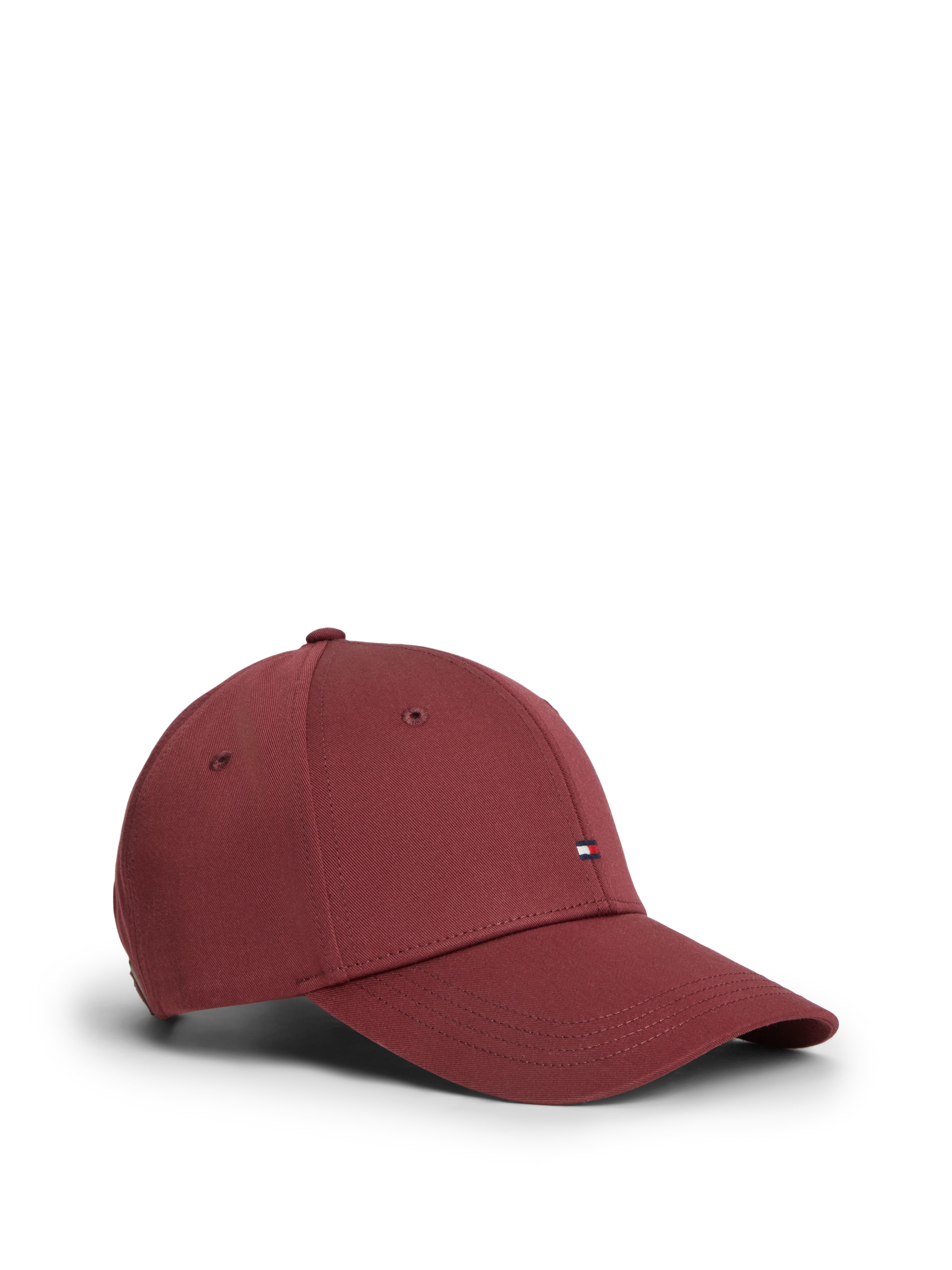 Tommy Hilfiger Casquette Logo Bordeaux Rouge