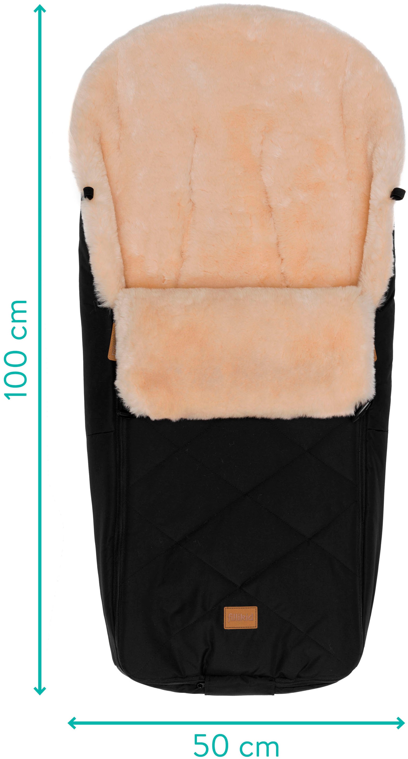 Fillikid Fußsack »Vegan Comfort, Winterfußsack«