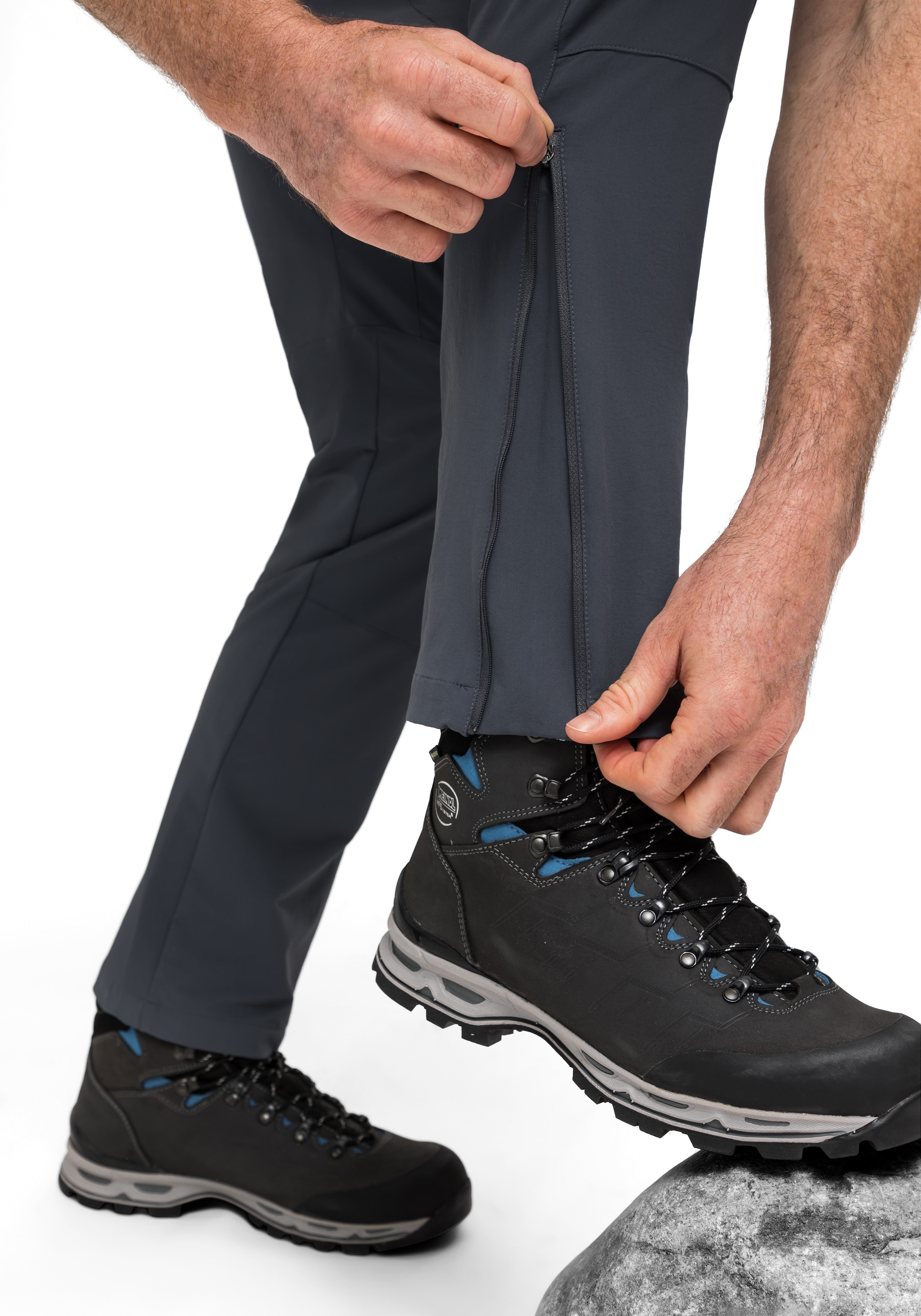 Maier Sports Outdoorhose »Naturno Air M«, Herren Funktionshose, robuste Trekking-Hose, 4 Taschen, Regular Fit