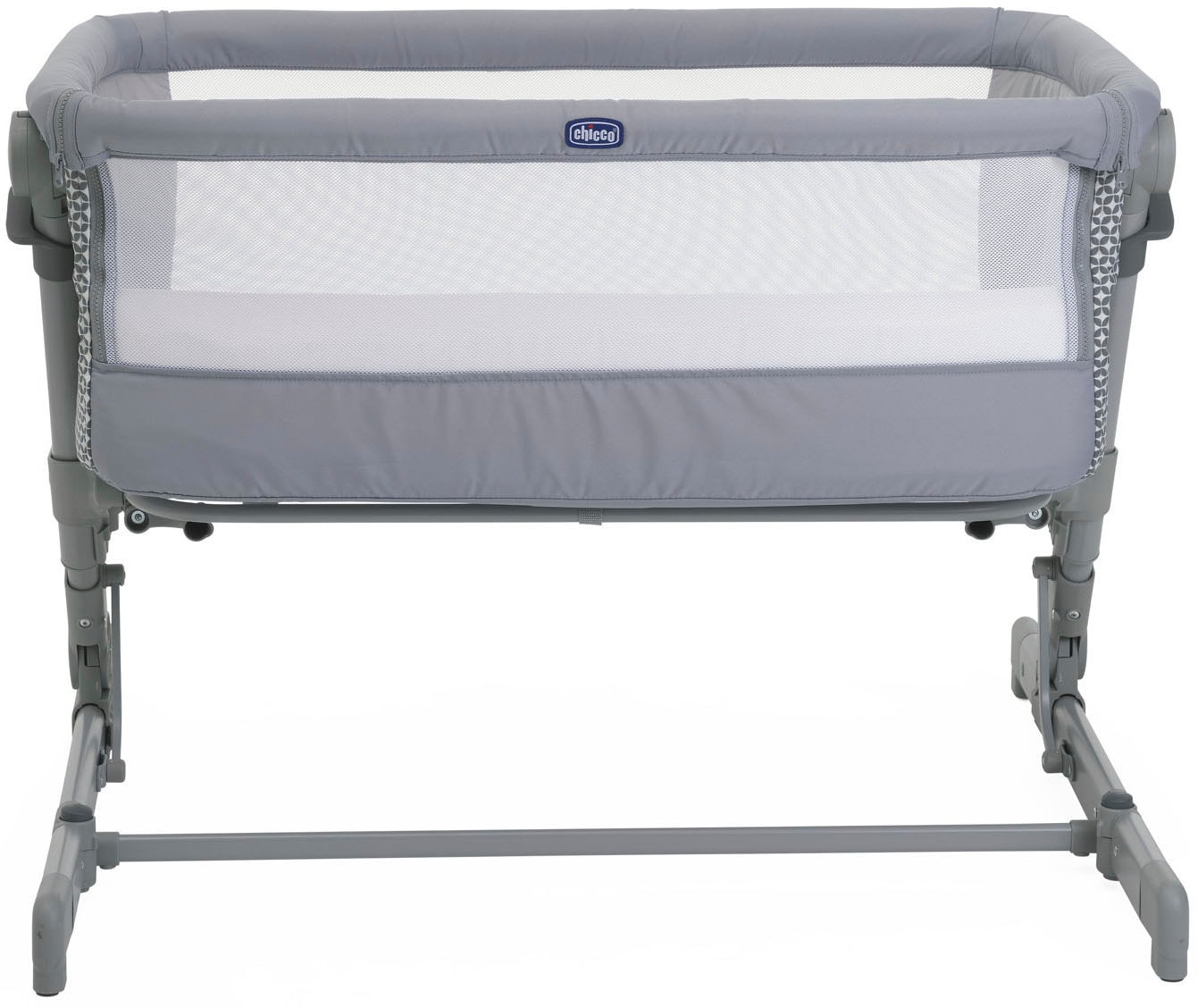 Chicco Beistellbett »next2me go, soft grey«