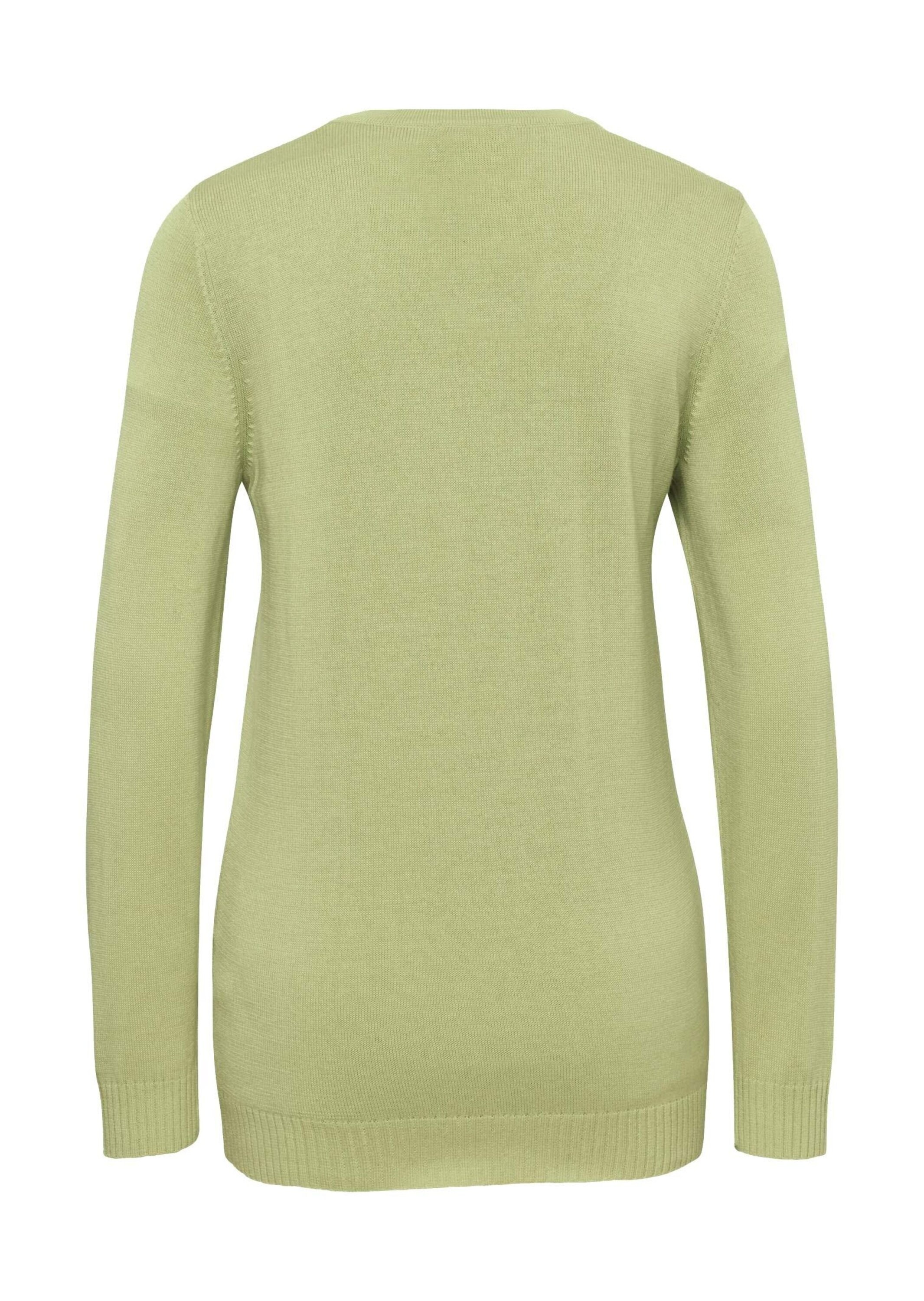 GOLDNER Strickpullover »Kurzgröße Klassisches Stricktwinset« Pulli und Jacke im Set - auch einzeln kombinierba