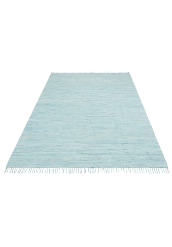Lüttenhütt Teppich »Paul«, rechteckig, 5 mm Höhe, handgewebt, beidseitig verwendbar,... kaufen
