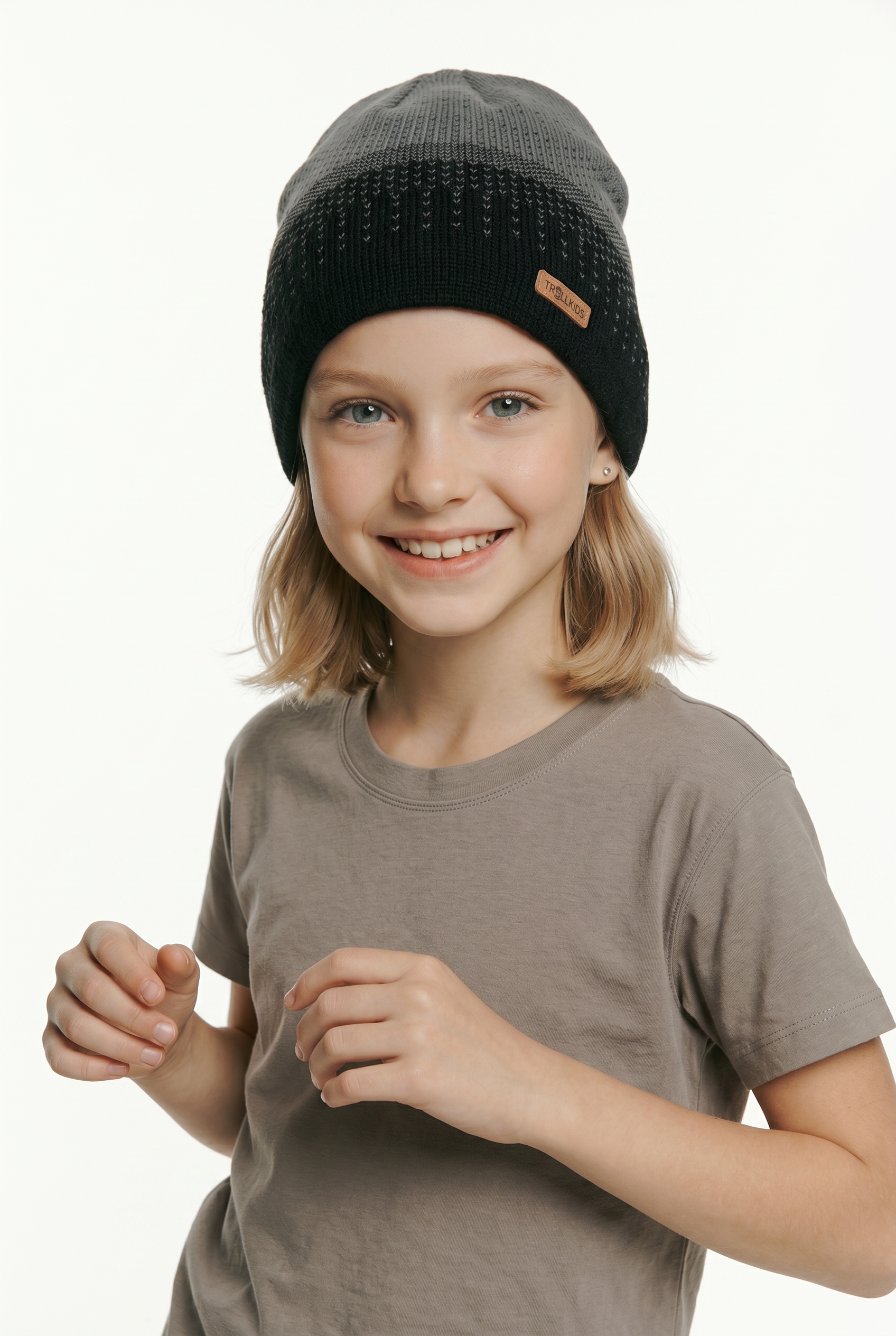 TROLLKIDS Strickmütze »KIDS MERINO CAP« mit Jacquard-Muster, atmungsaktiv