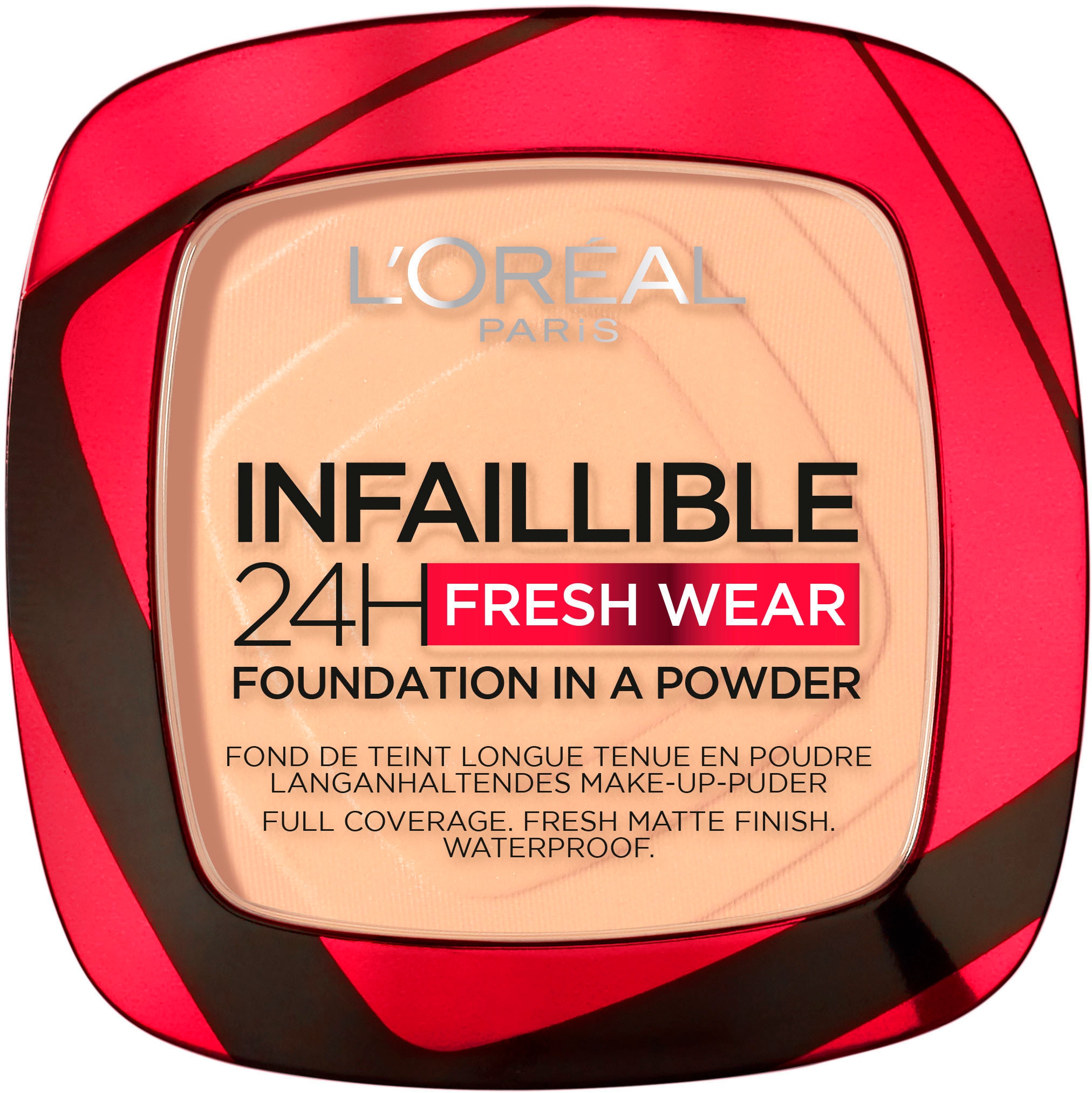 L'ORÉAL PARIS Puder »Infaillible 24H Fresh Wear«, mit langanhaltender Formel