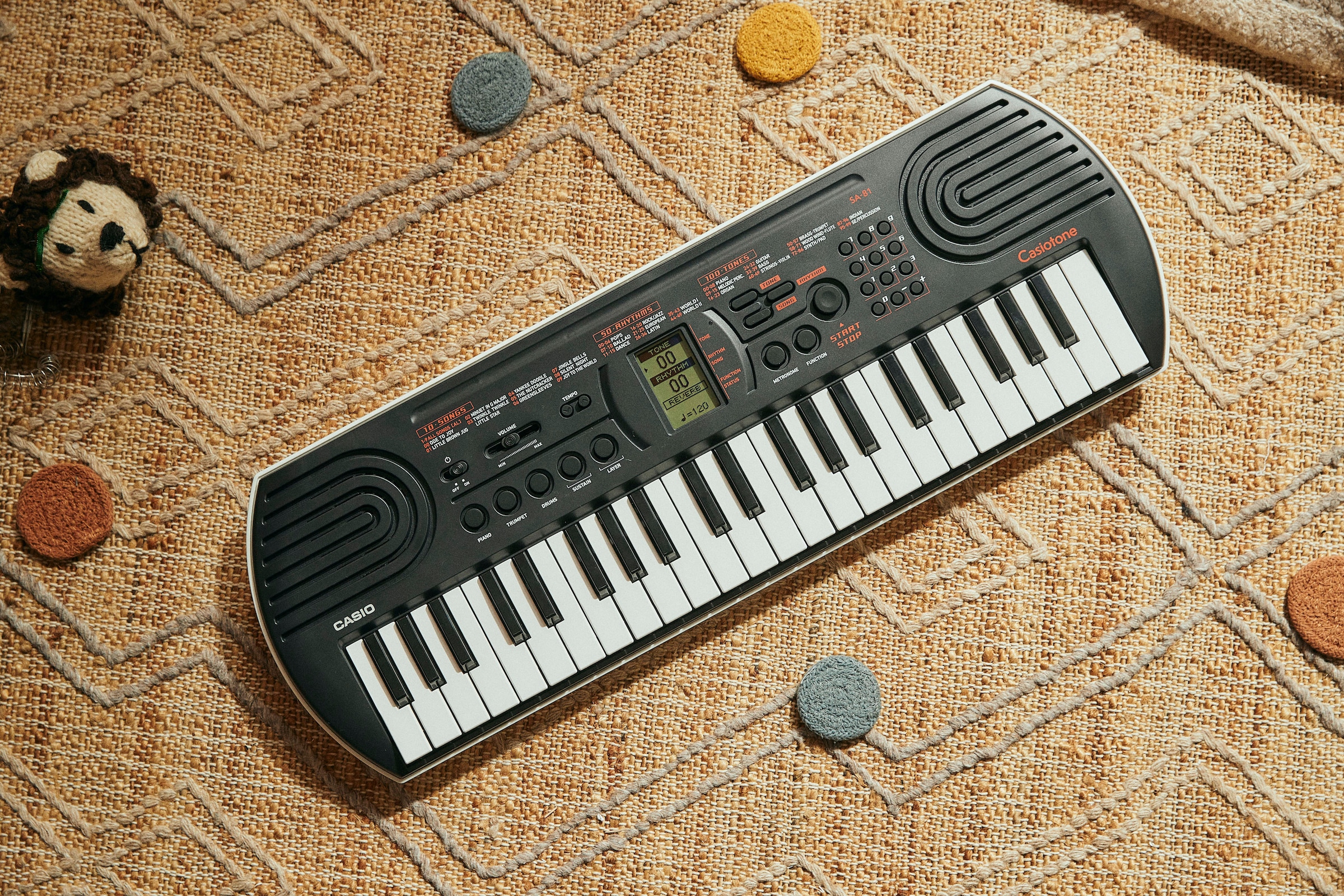 CASIO Home-Keyboard »Mini-Keyboard SA-81«, mit 44 Tasten