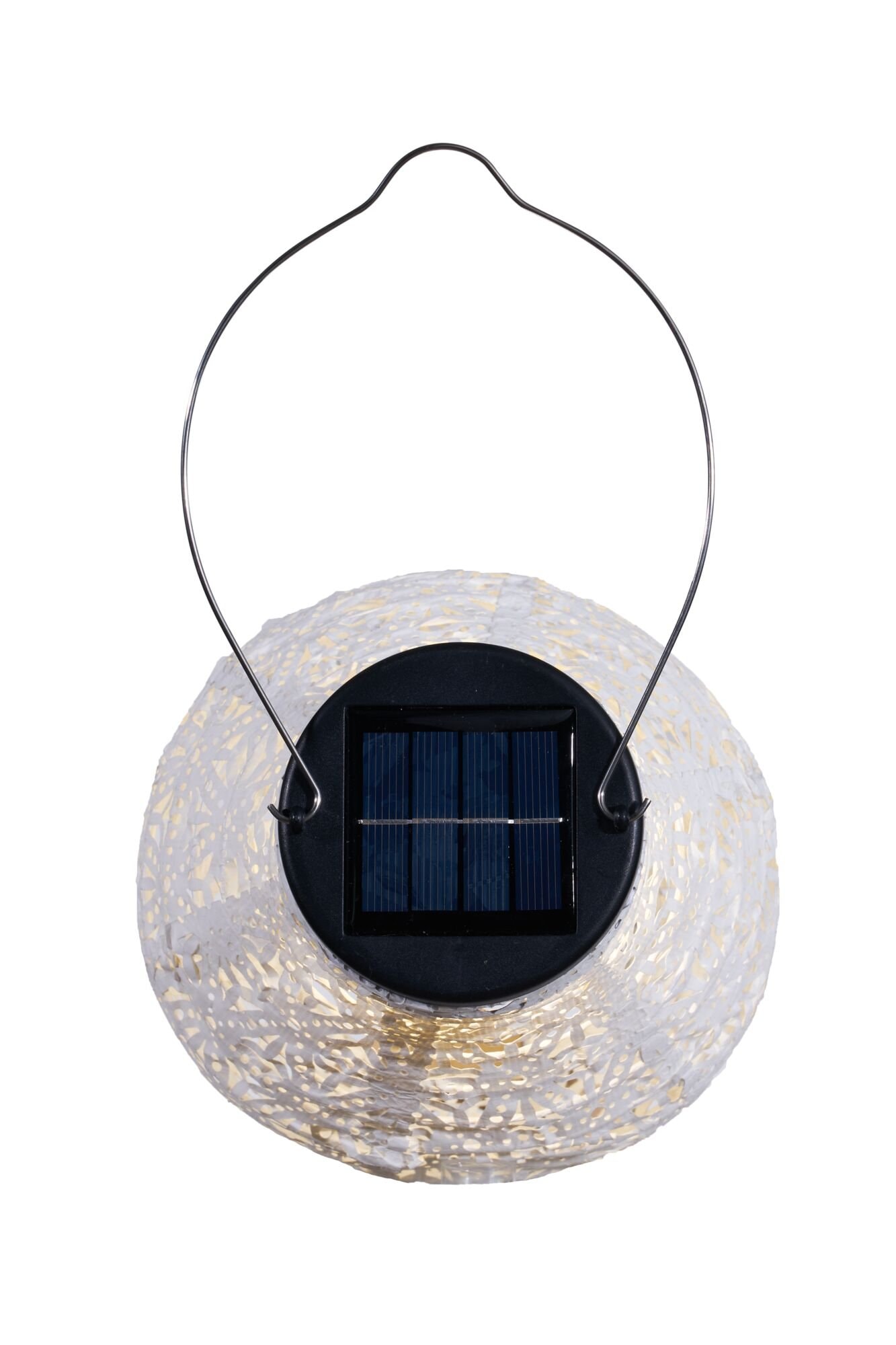 Pauleen LED Solarleuchte »Sunshine Blaze Lampions Solar weiß Tyvek Vlies«, 2 flammig, Laterne, 2er-Set