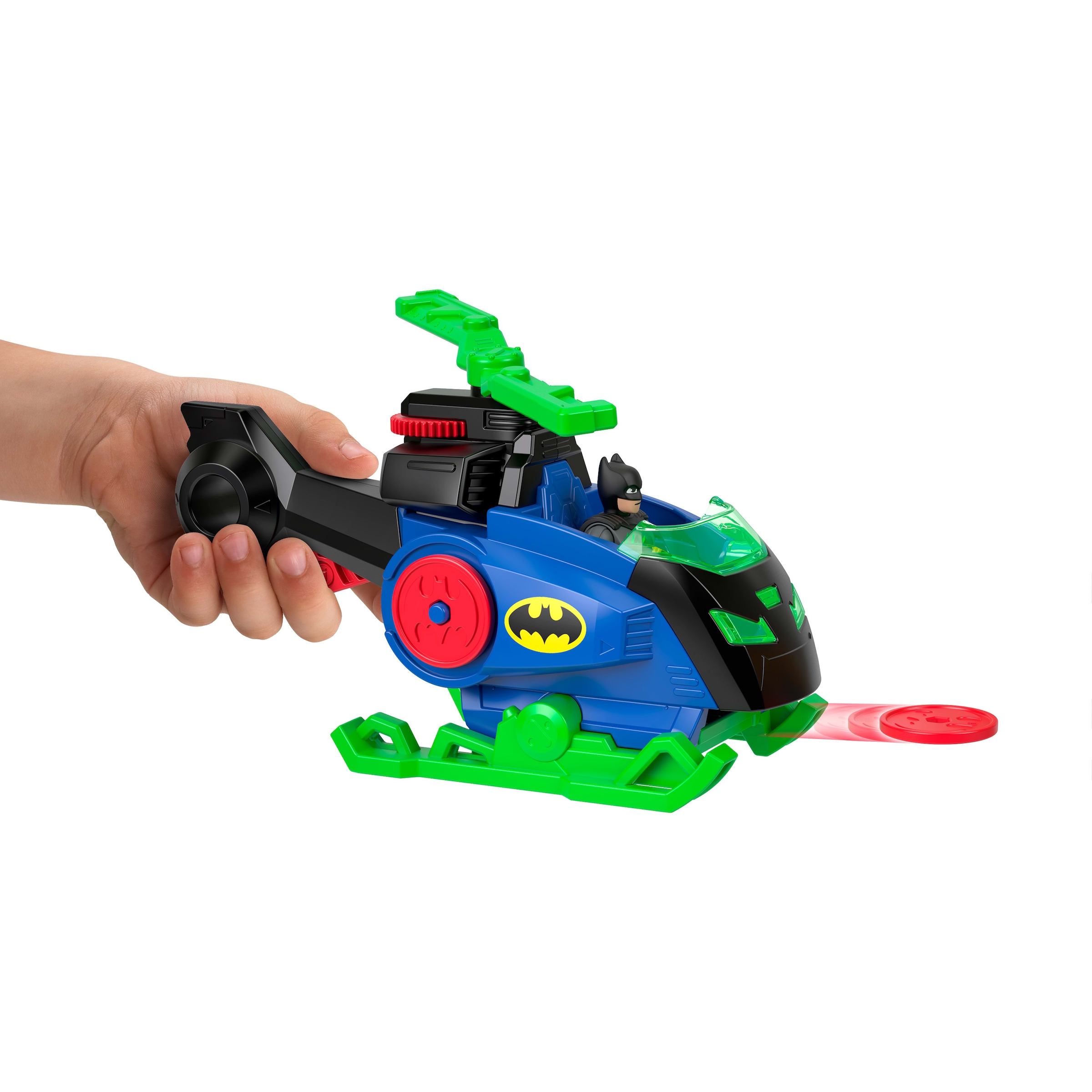 Mattel® Spielzeug-Hubschrauber »Imaginext DC Super Friends Batman Helicopter« inklusive 2 Figuren