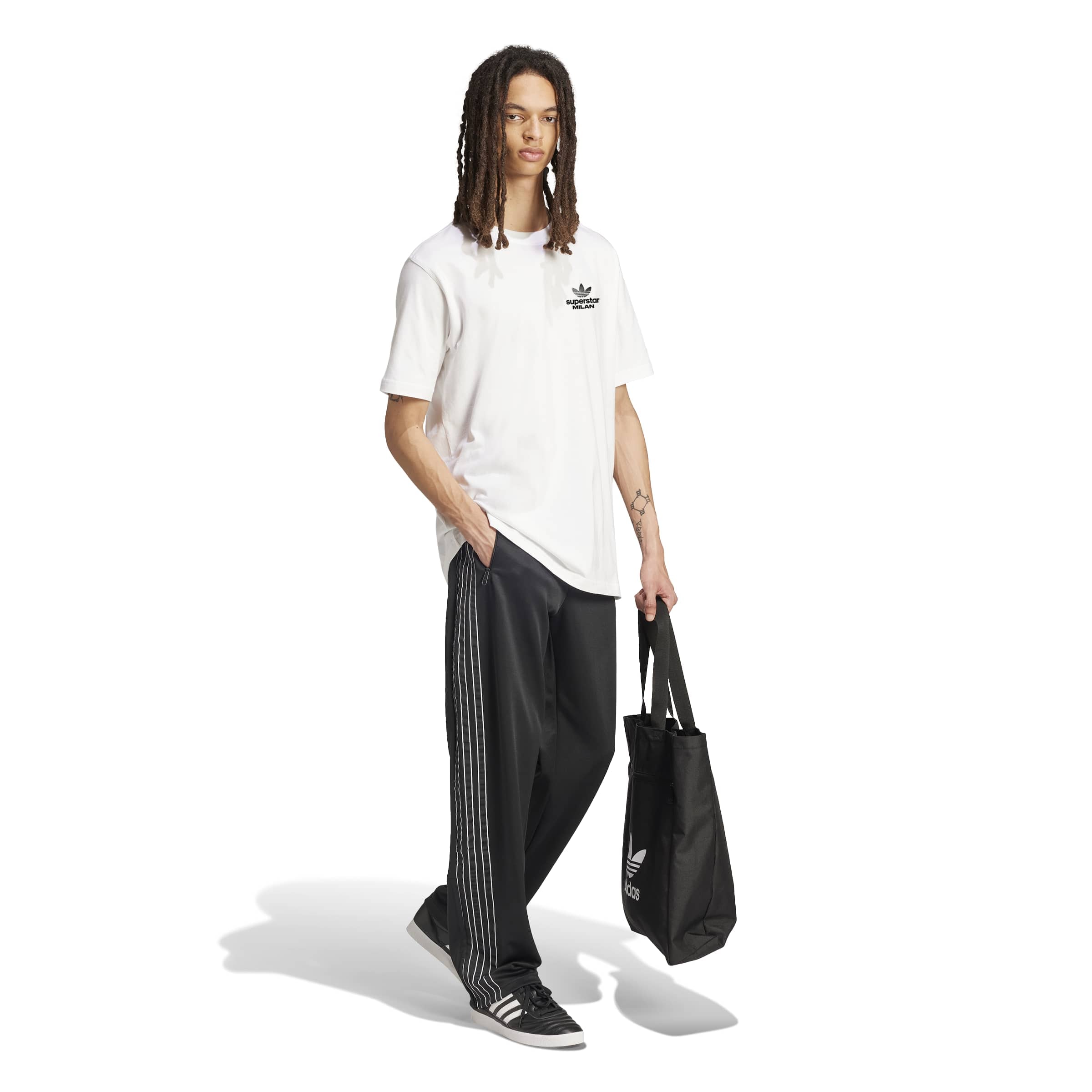 adidas Originals T-Shirt »MILAN SST GFX T« für Erwachsene, mit Rundhalsausschnitt, Kurzarmdesign