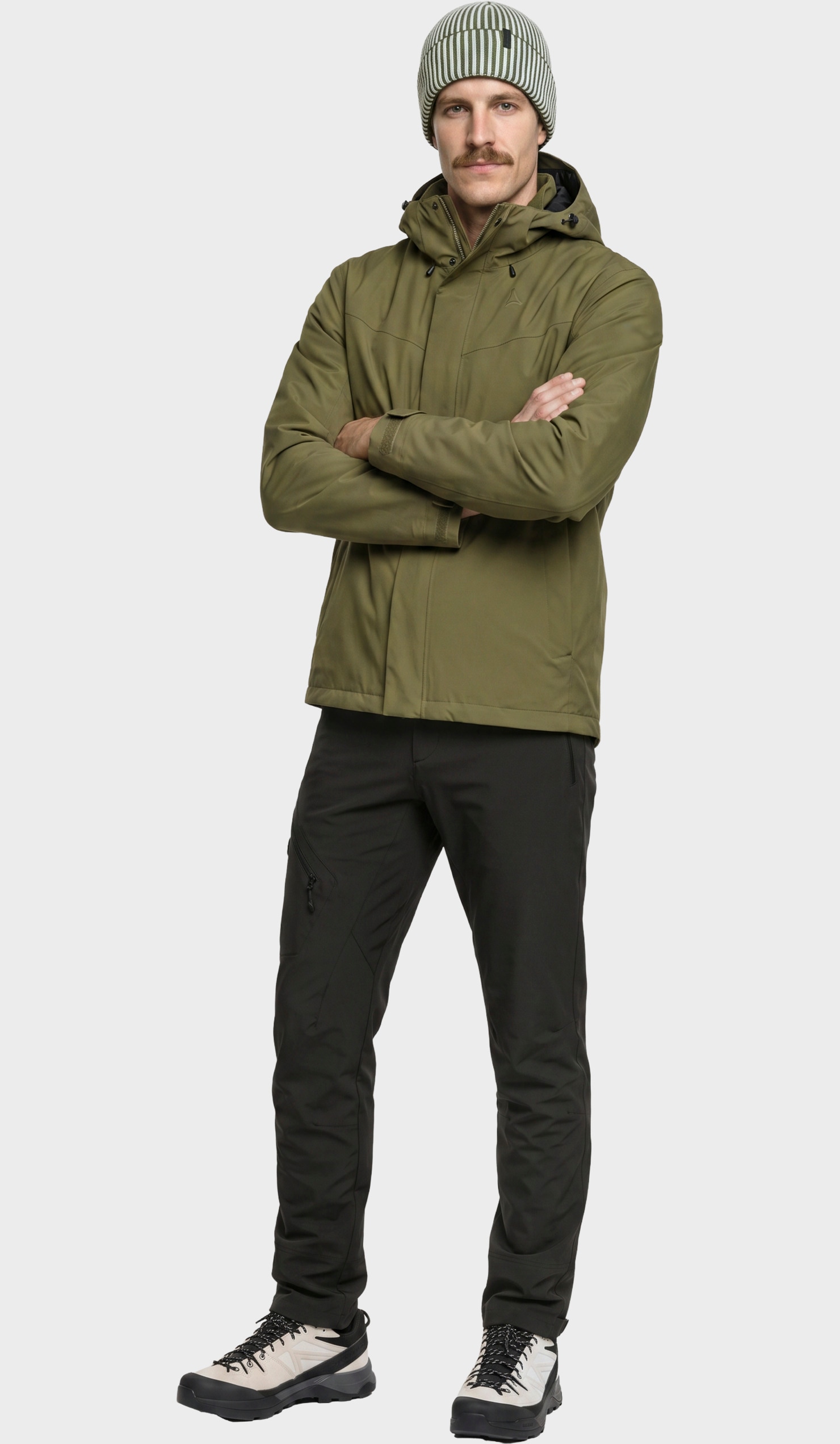 Schöffel Doppeljacke »3in1 Jacket Style Okere MNS« mit Kapuze