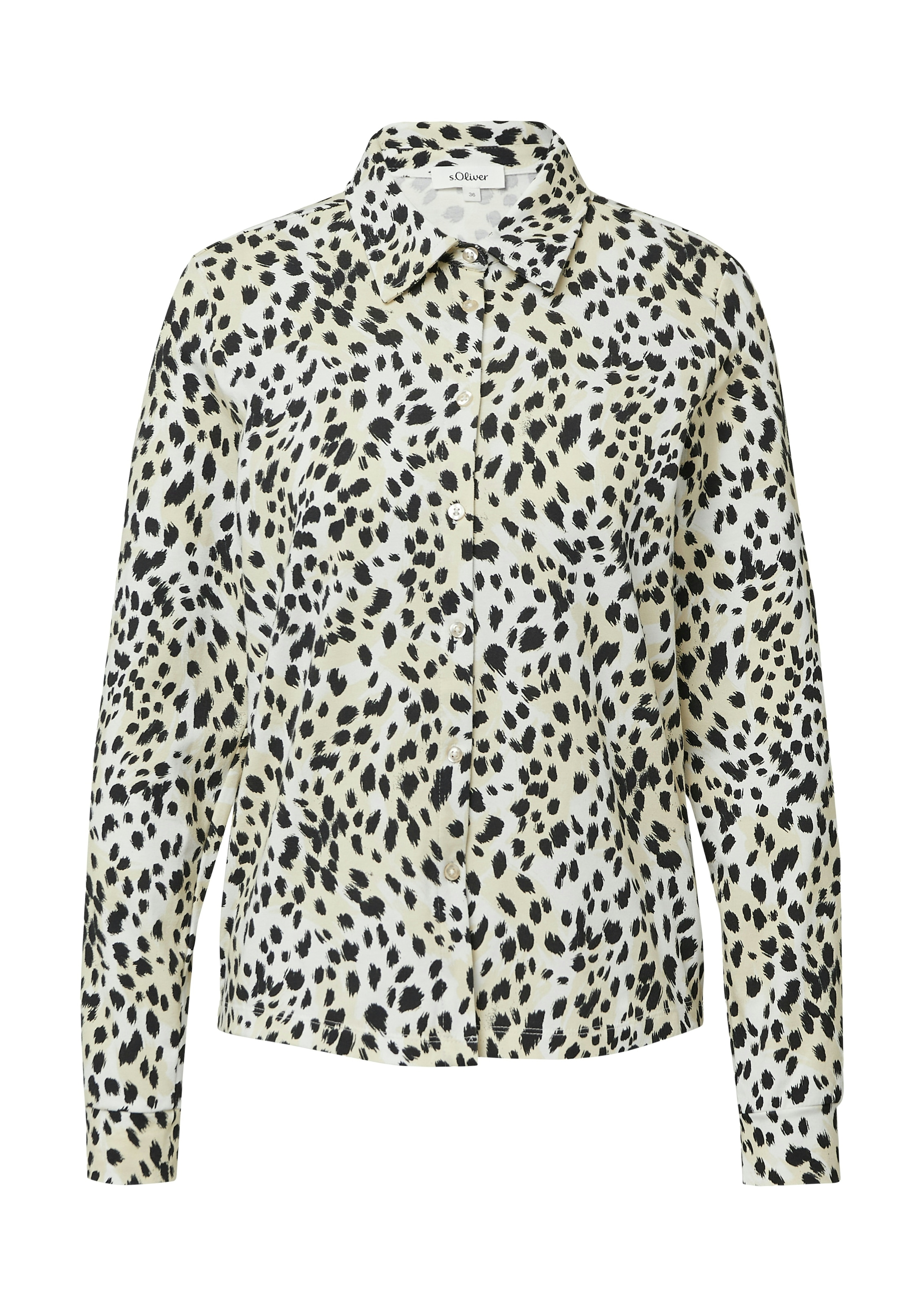 s.Oliver Hemdbluse mit Manschetten