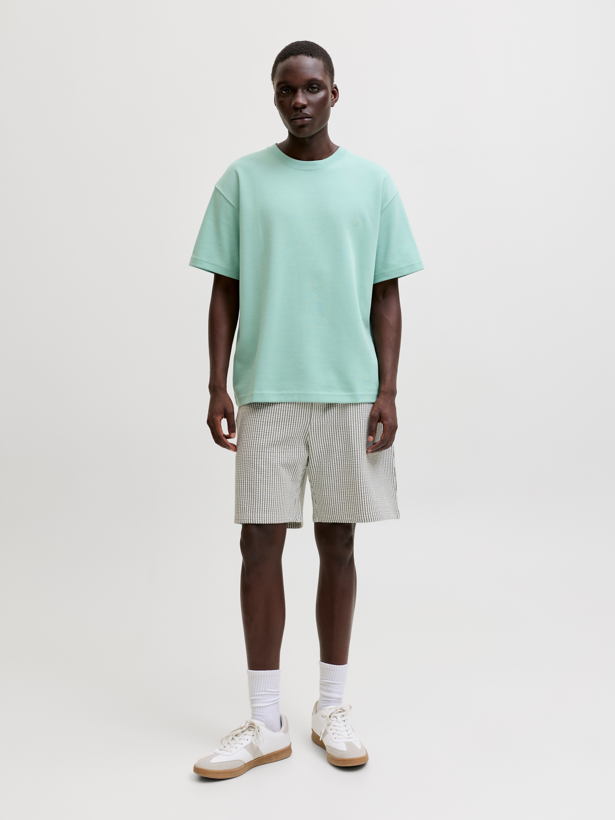Jack & Jones Shorts »JPSTKARL MAY JOGGER SHORTS REG RET«  aus Baumwollmischung, mit elastischem Bund, in Stretch-Qualität