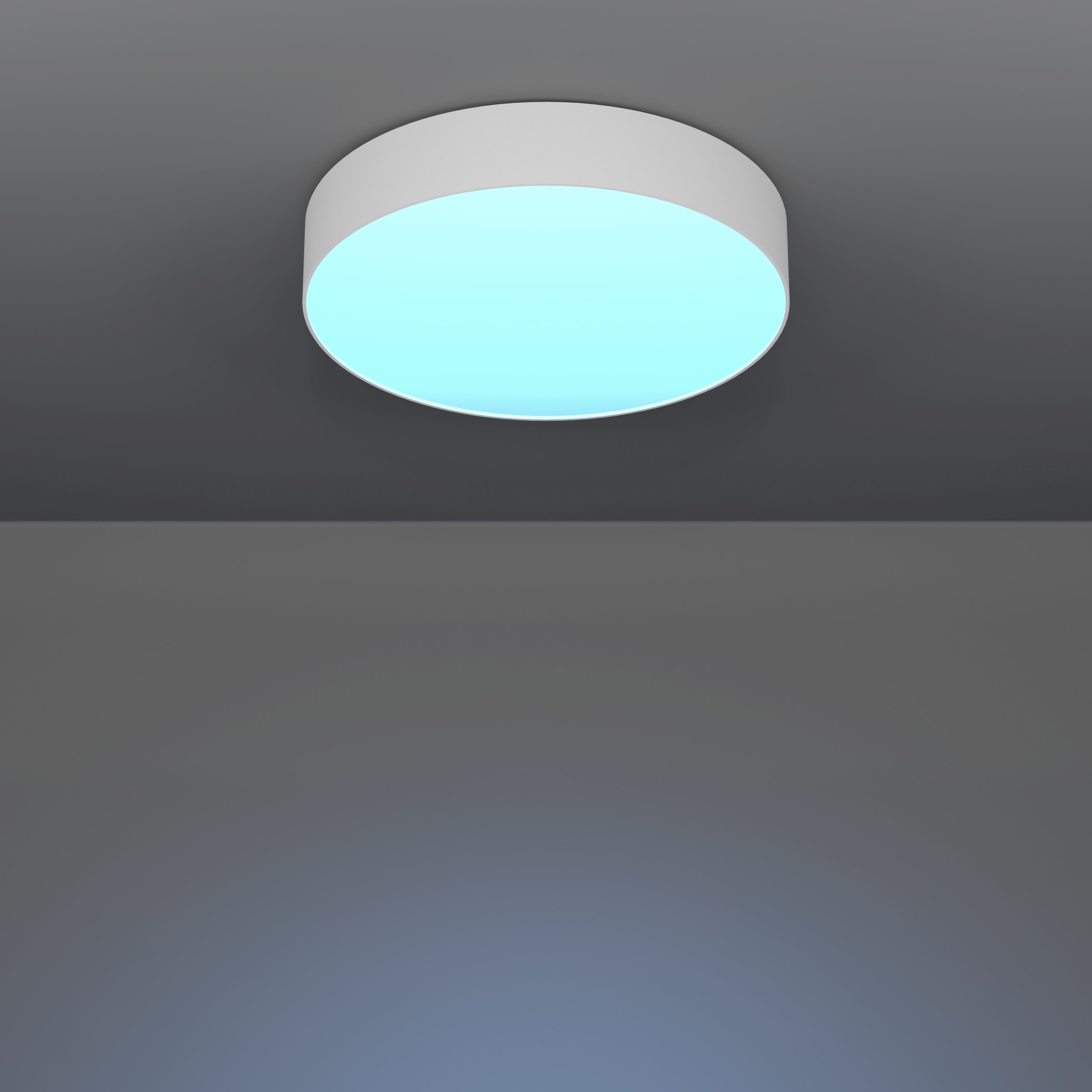 EGLO LED Deckenleuchte »GALLIZZI-Z Deckenlampe - Kunststoff - LED - 15W - IP20« LED-Modul 1 Stk. Kaltweiß | Neutralweiß | RGB | Warmweiß Wohzimmerlampe, Esszimmerlampe, Flur, Schlafzimmer, H7 x Ø39 cm