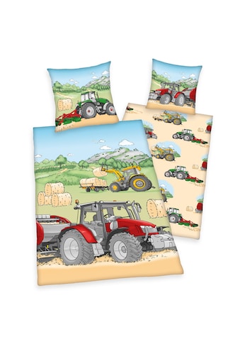 Herding Kinderbettwäsche »Traktor, Baumwoll-Renforcé«, (2 tlg.) kaufen