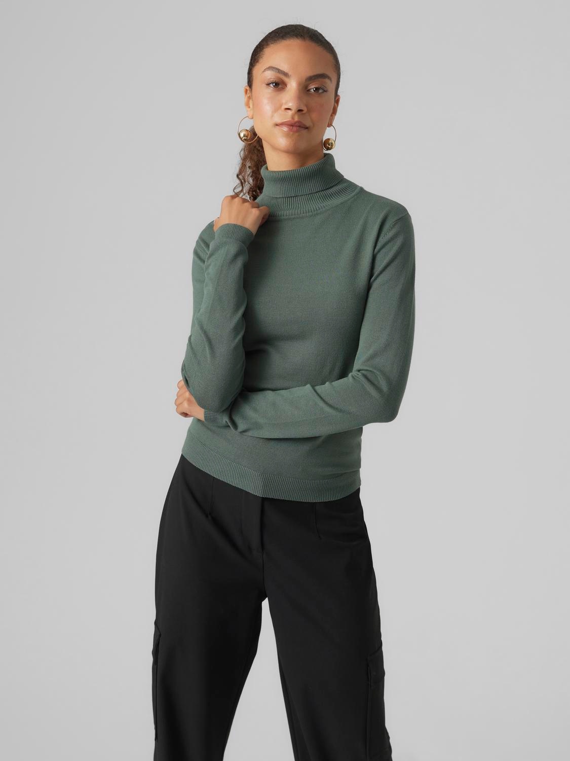 Rollkragenpullover »VMGLORY LS ROLLNECK BLOUSE GA NOOS«