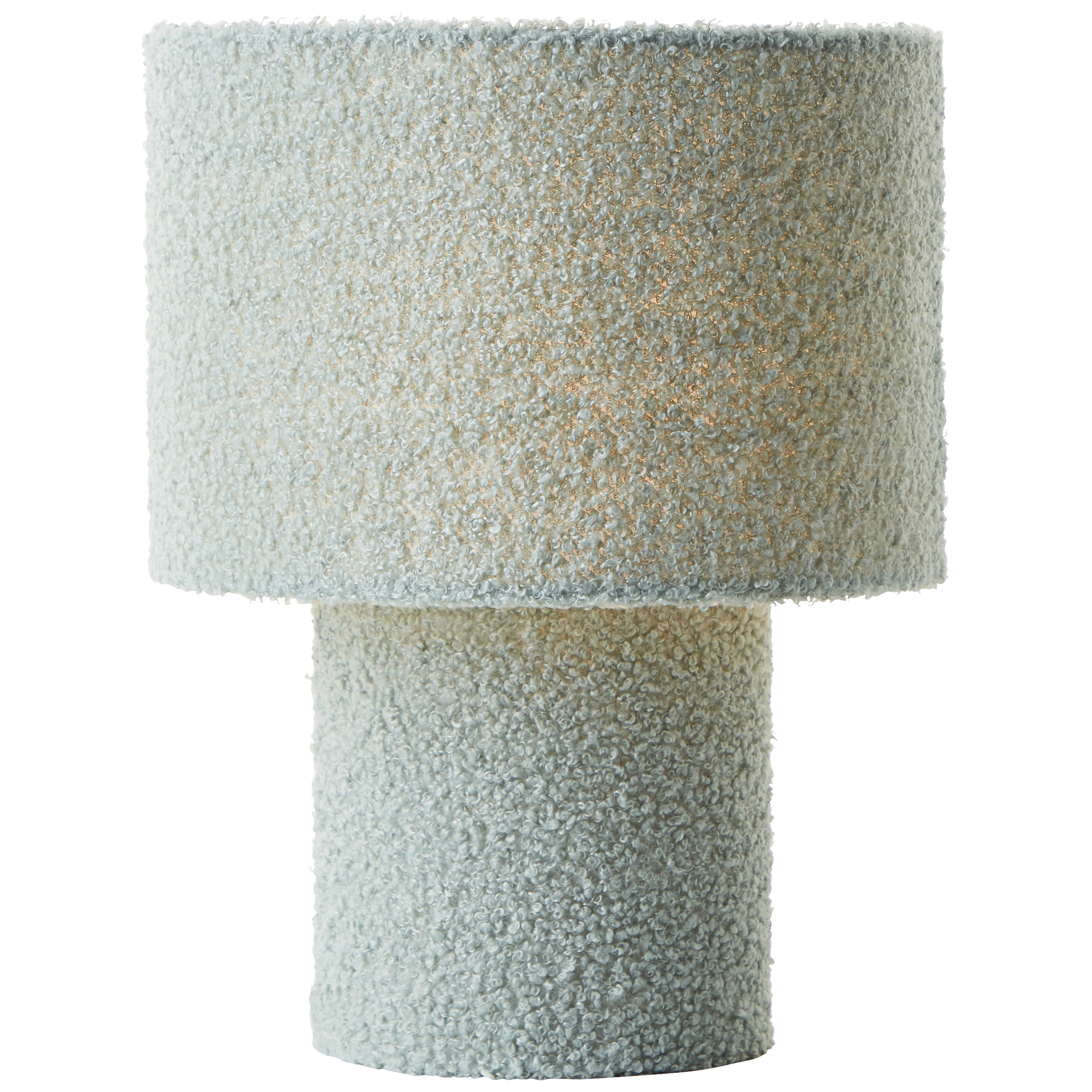 Brilliant Tischleuchte »Teddy«, 1 flammig, Leuchtmittel E27 | ohne Leuchtmittel, flauschiger Teddystoff, 30 x 23 cm, E27, Textil