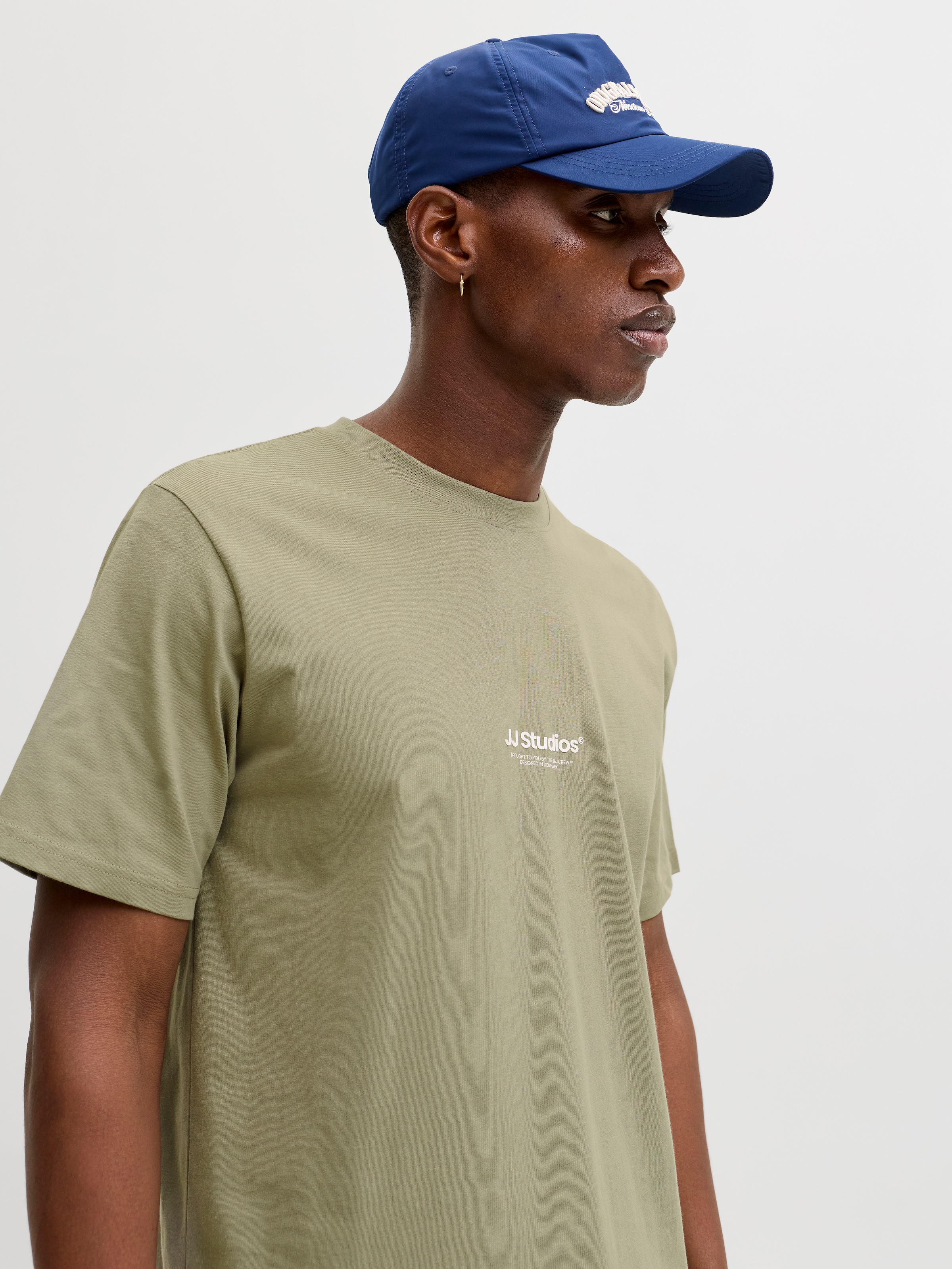 Jack & Jones T-Shirt »JJESOHO TEE SS CREW NECK NOOS« Baumwolle, relaxed fit