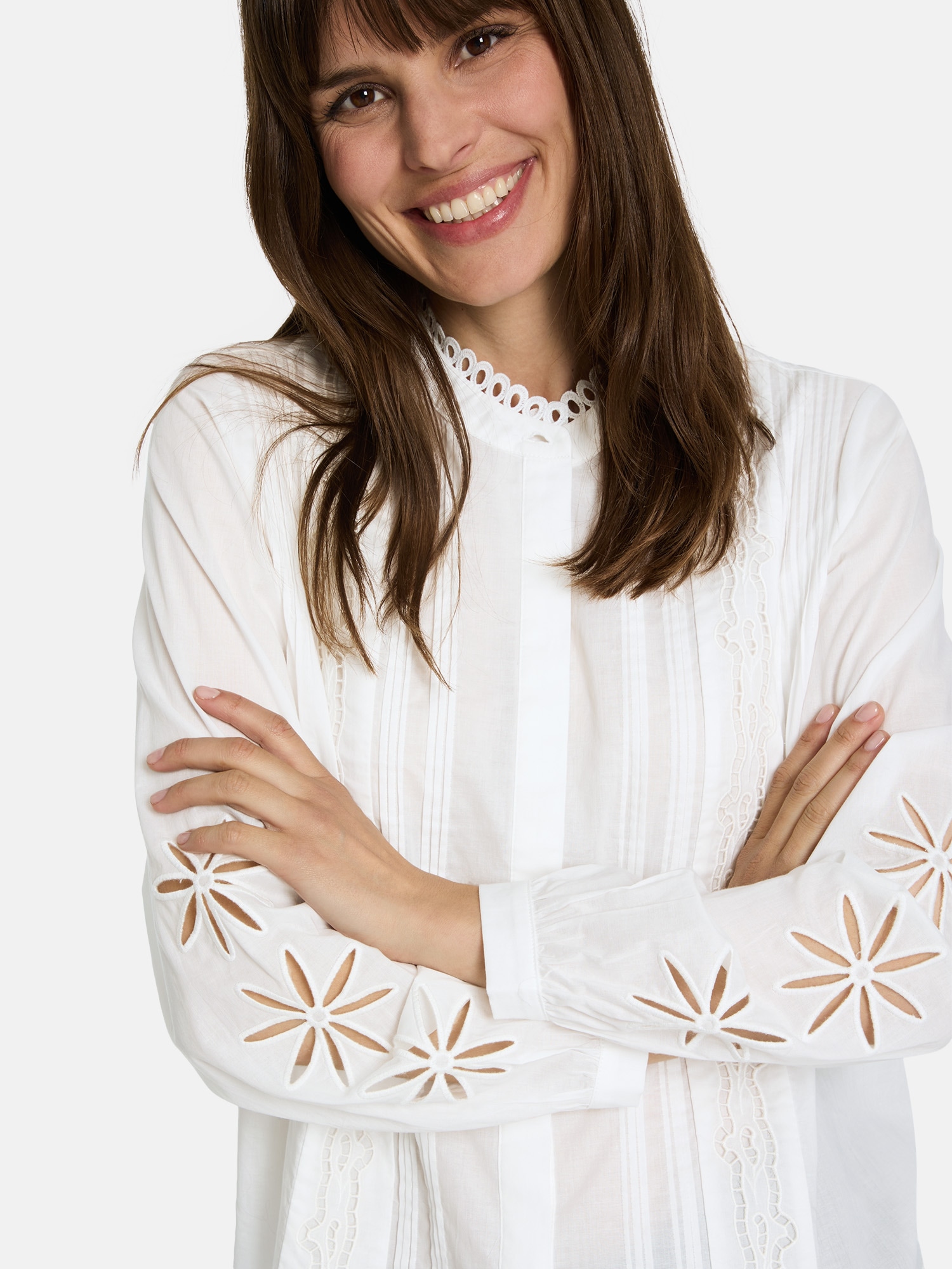 Lieblingsstück Langarmbluse »Eldrid« aus reiner Baumwolle