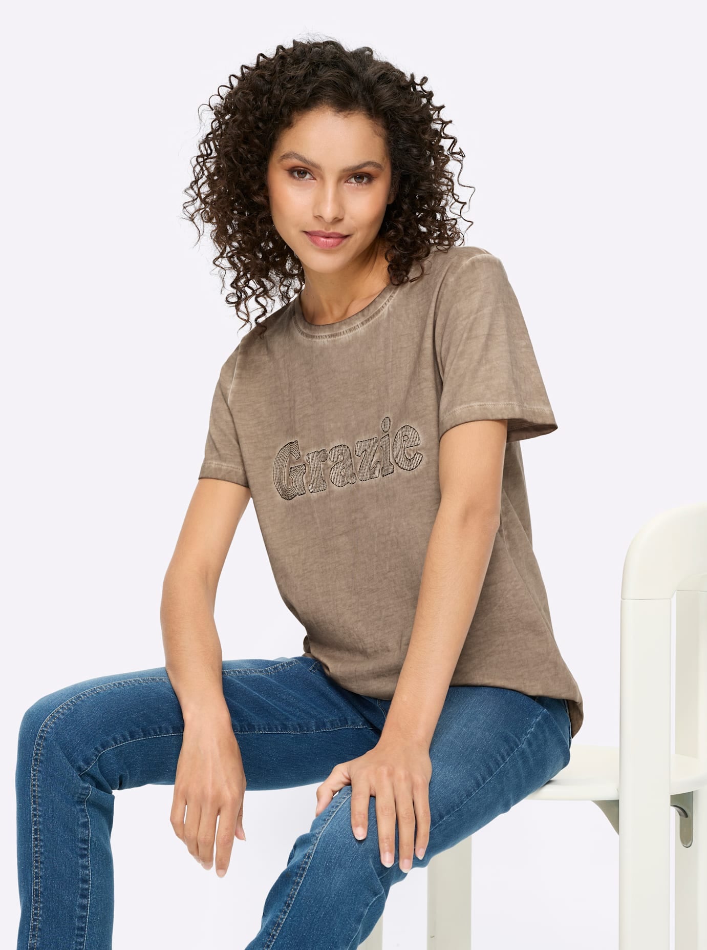 heine T-Shirt »Shirt« 1 tlg.